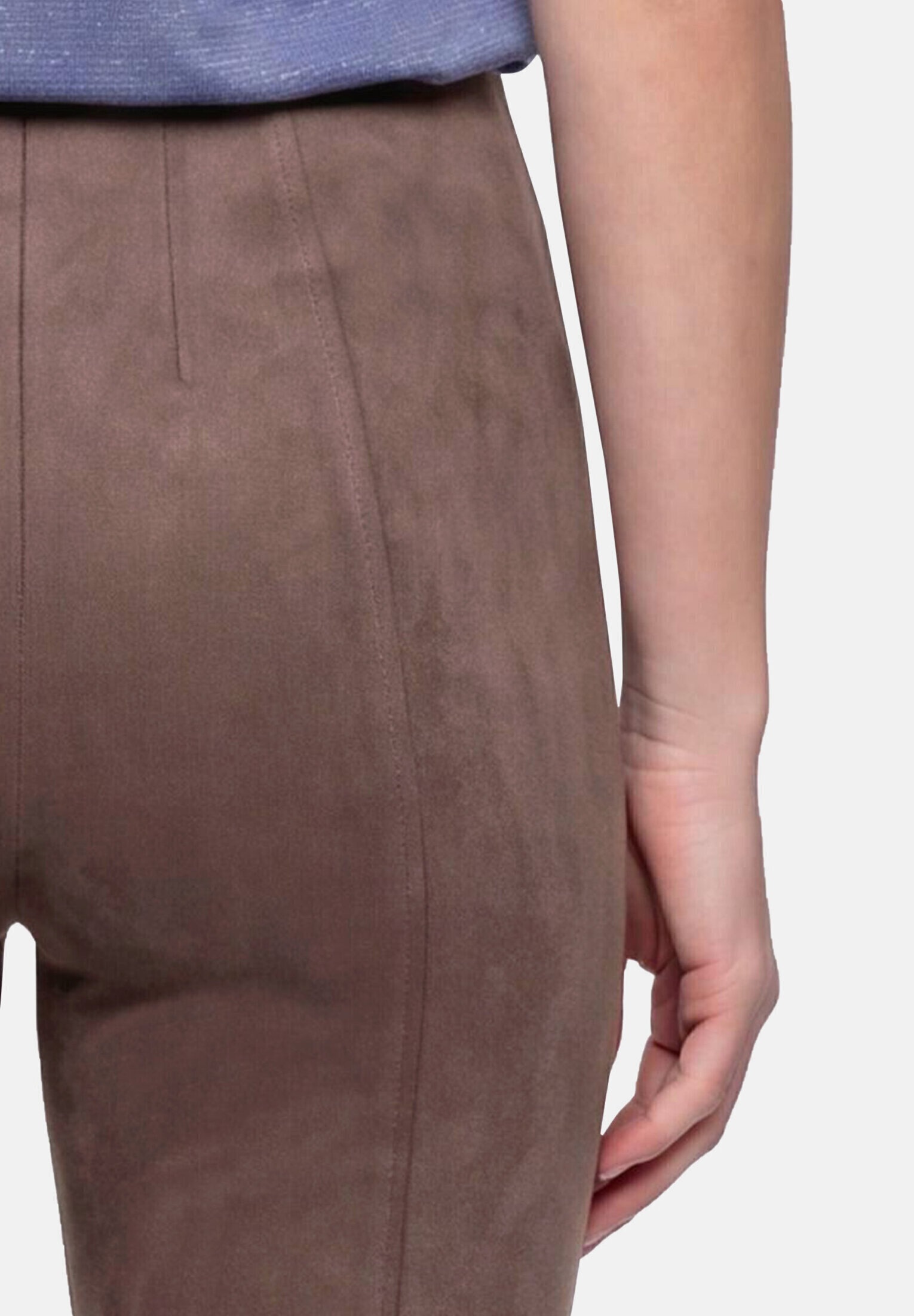 Betty Barclay Lederimitathose »Damen mit elastischem Bund«