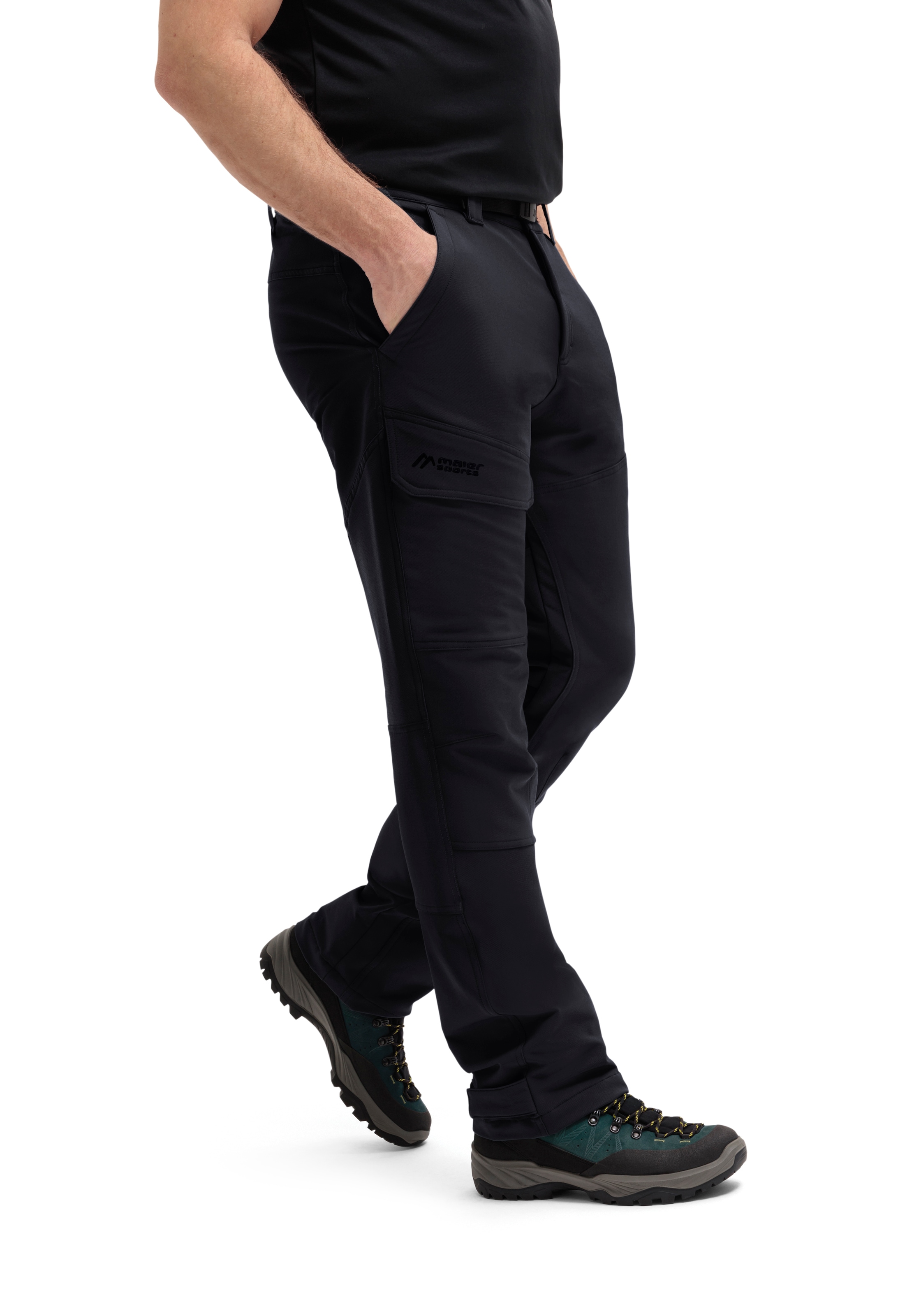Maier Sports Outdoorhose »Fleeceflex M«  robuste Herren Winter-Trekkinghose 4-Wege-Stretch