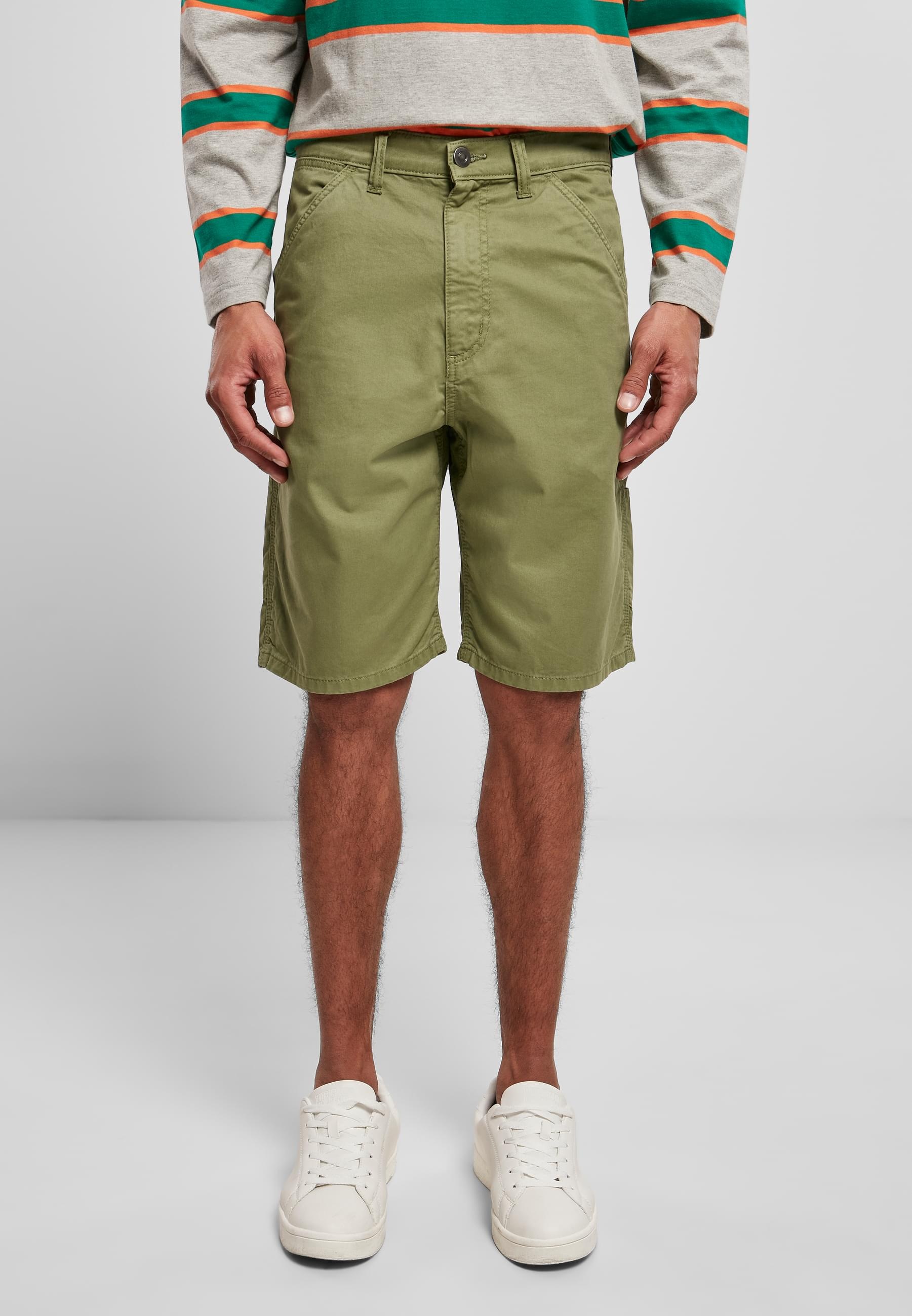 URBAN CLASSICS Stoffhose »Urban Classics Herren Carpenter Shorts«