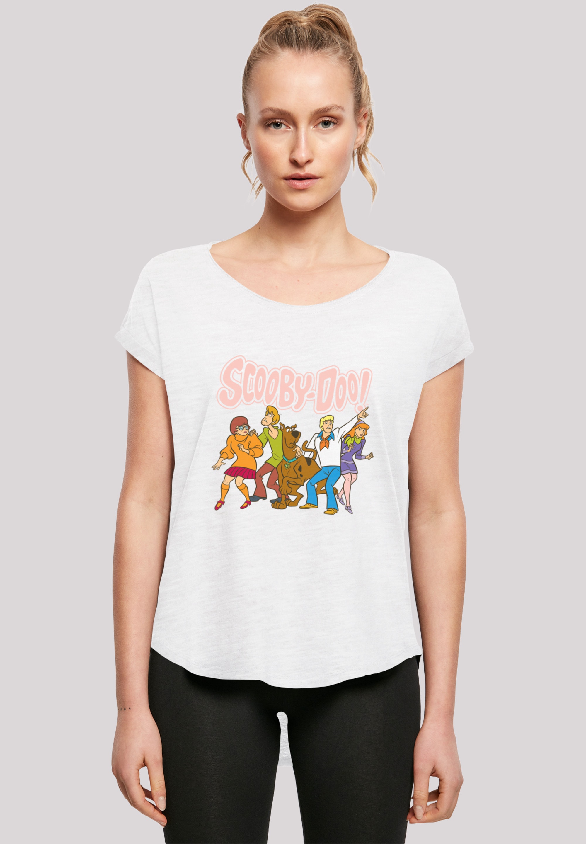 F4NT4STIC T-Shirt "Scooby Doo Classic Group", Damen,Premium Merch,Lang,Long günstig online kaufen