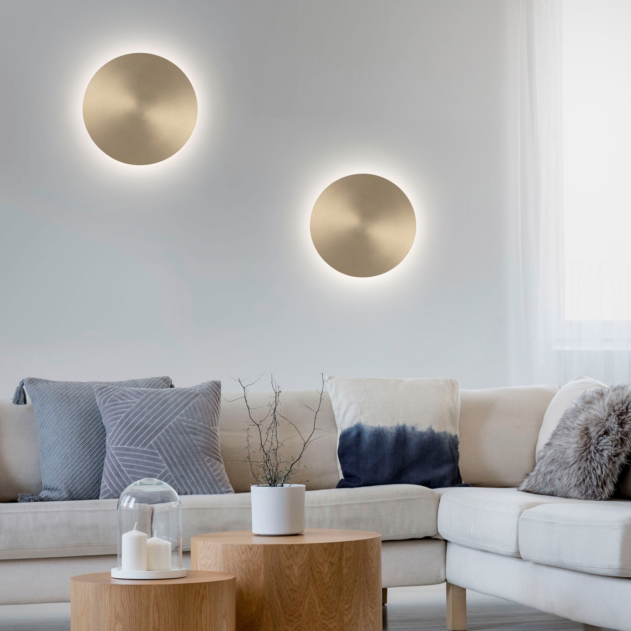 Paul Neuhaus Wandleuchte »AKKU PUNTU«, 1 flammig, Leuchtmittel LED-Board | LED fest integriert