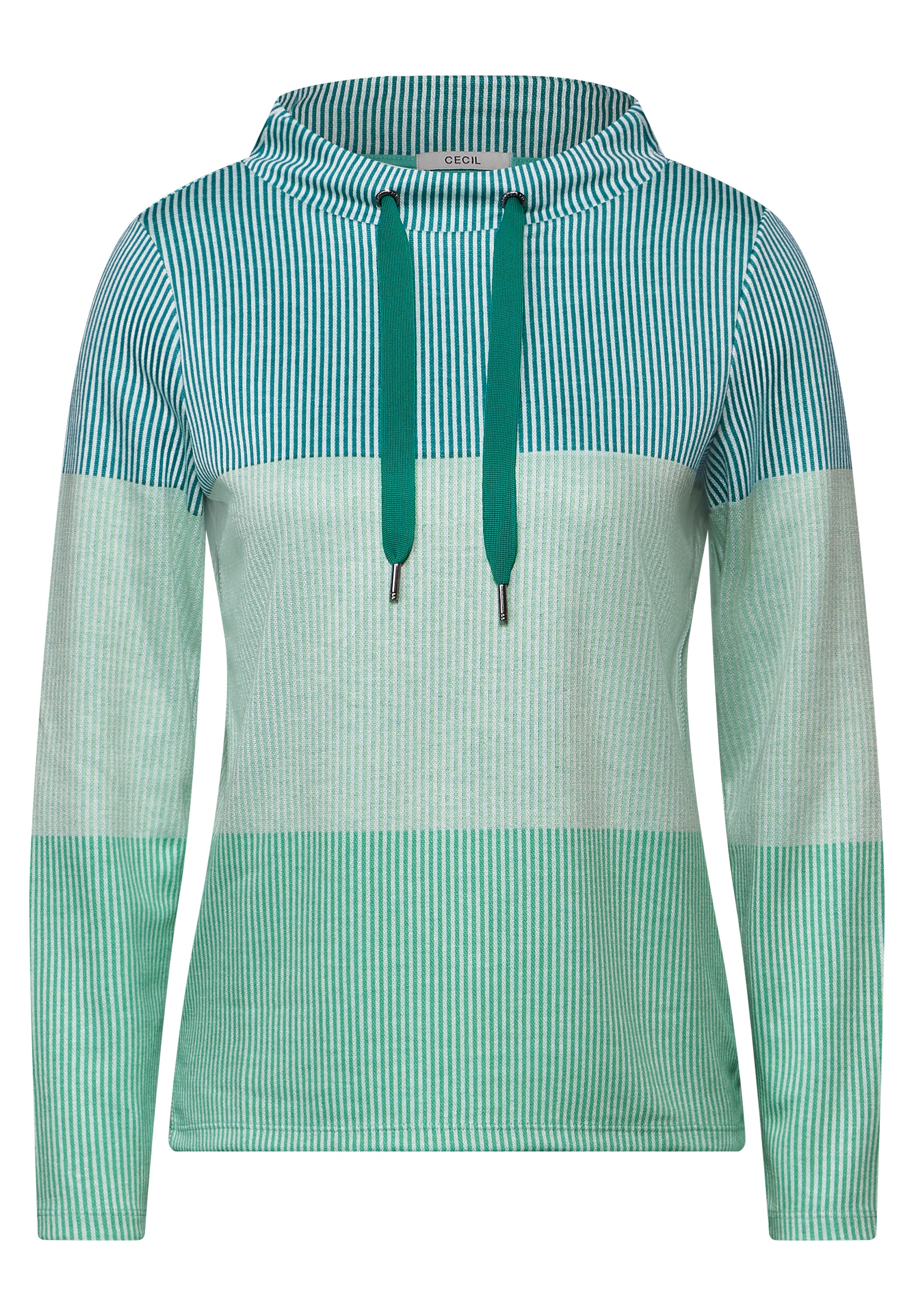 Cecil Langarmshirt, aus strecthigem Viskosematerial