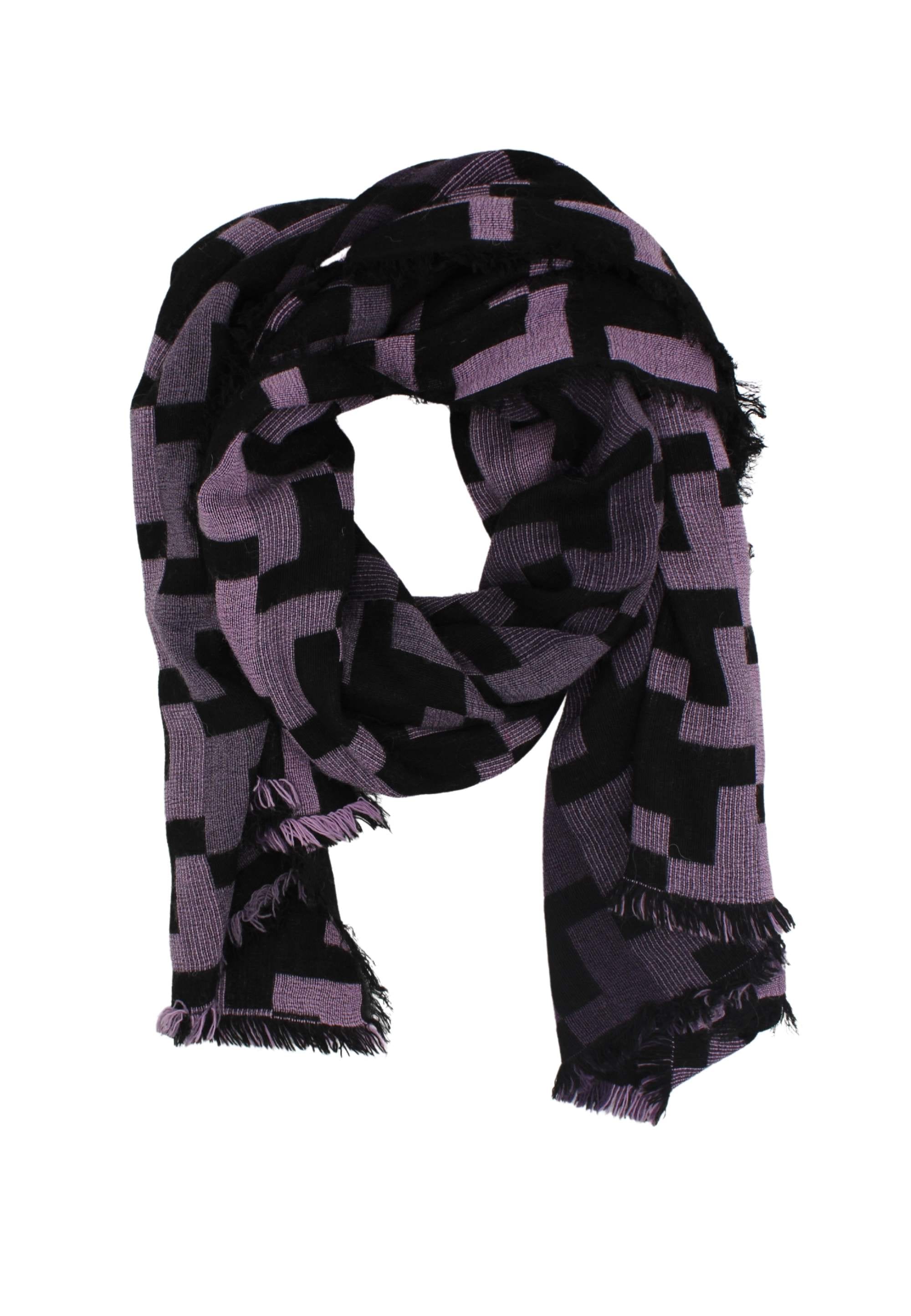 Leslii Damen Schal 70x70 Cm - Weiches Halstuch Mit Modischem Muster Aus Viskose & Polyester