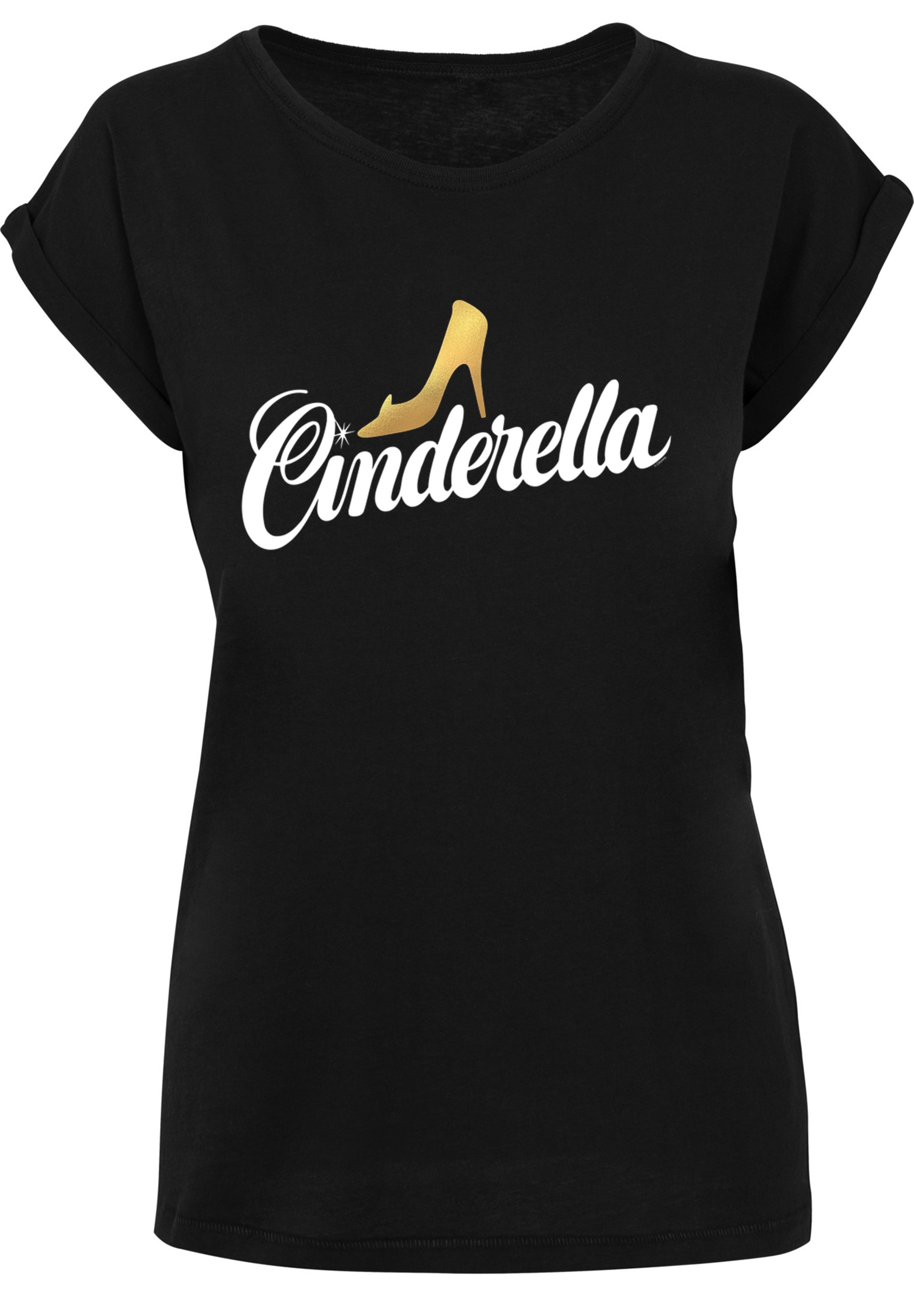 F4NT4STIC T-Shirt »Cinderella Aschenputtel Shoe Logo«, Print bestellen |  BAUR | T-Shirts