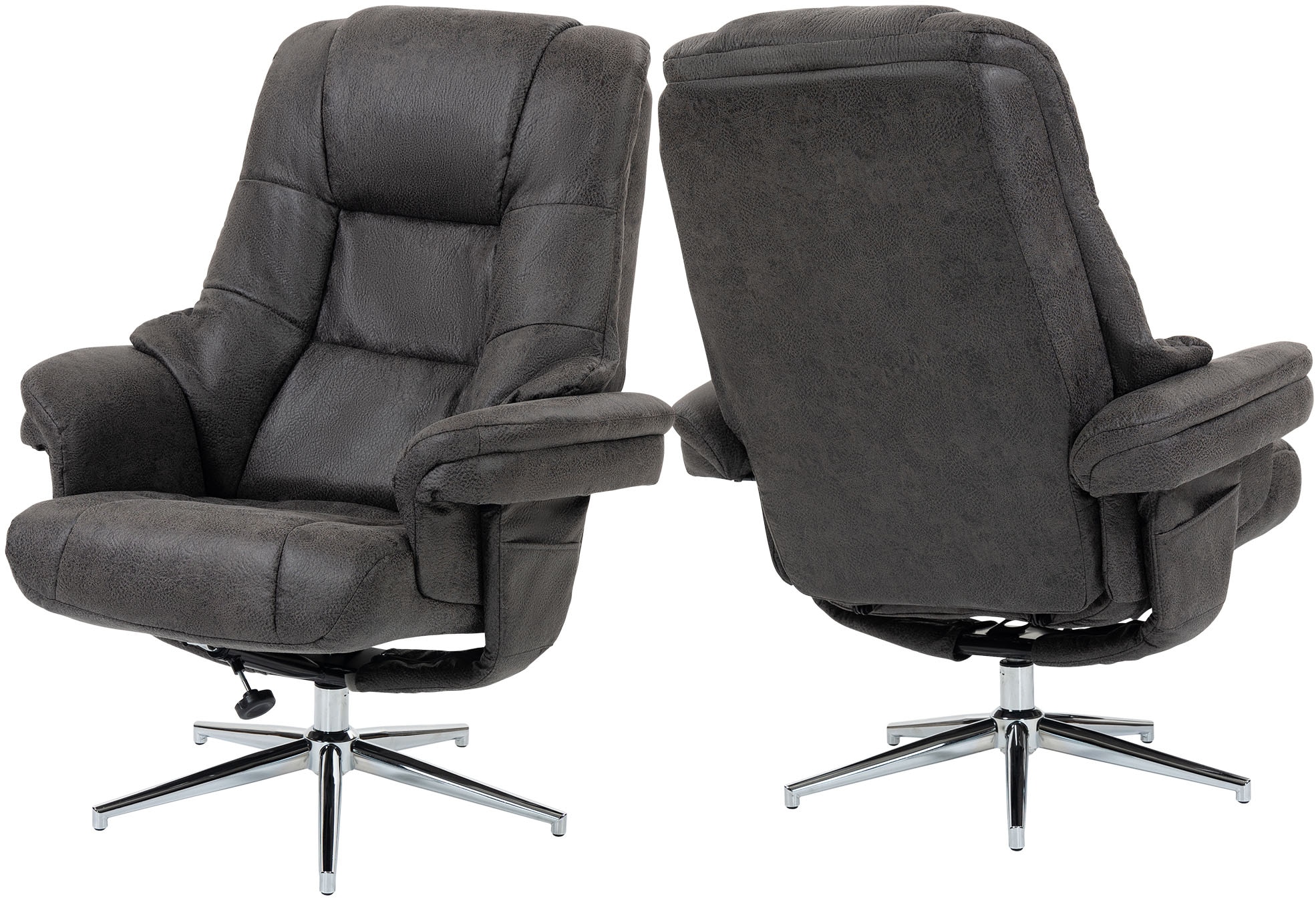 Duo Collection TV-Sessel »Burnaby« mit Hocker und Relaxfunktion, 360 Grad drehbar