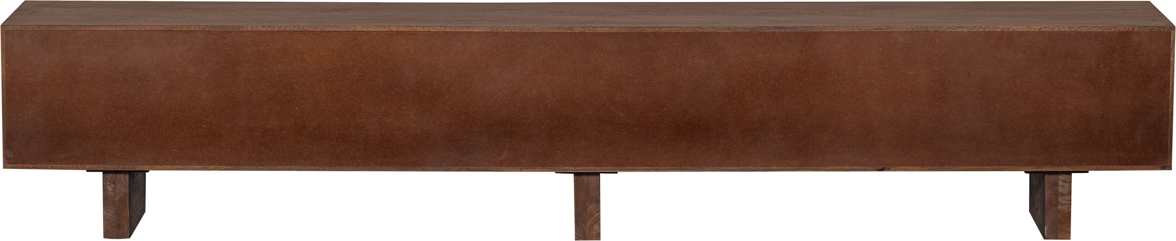 WOOOD Lowboard »Lavish TV-Kommode«, Kommode aus Mangoholz, Push-to-Open System, H 35 cm x B 240 cm