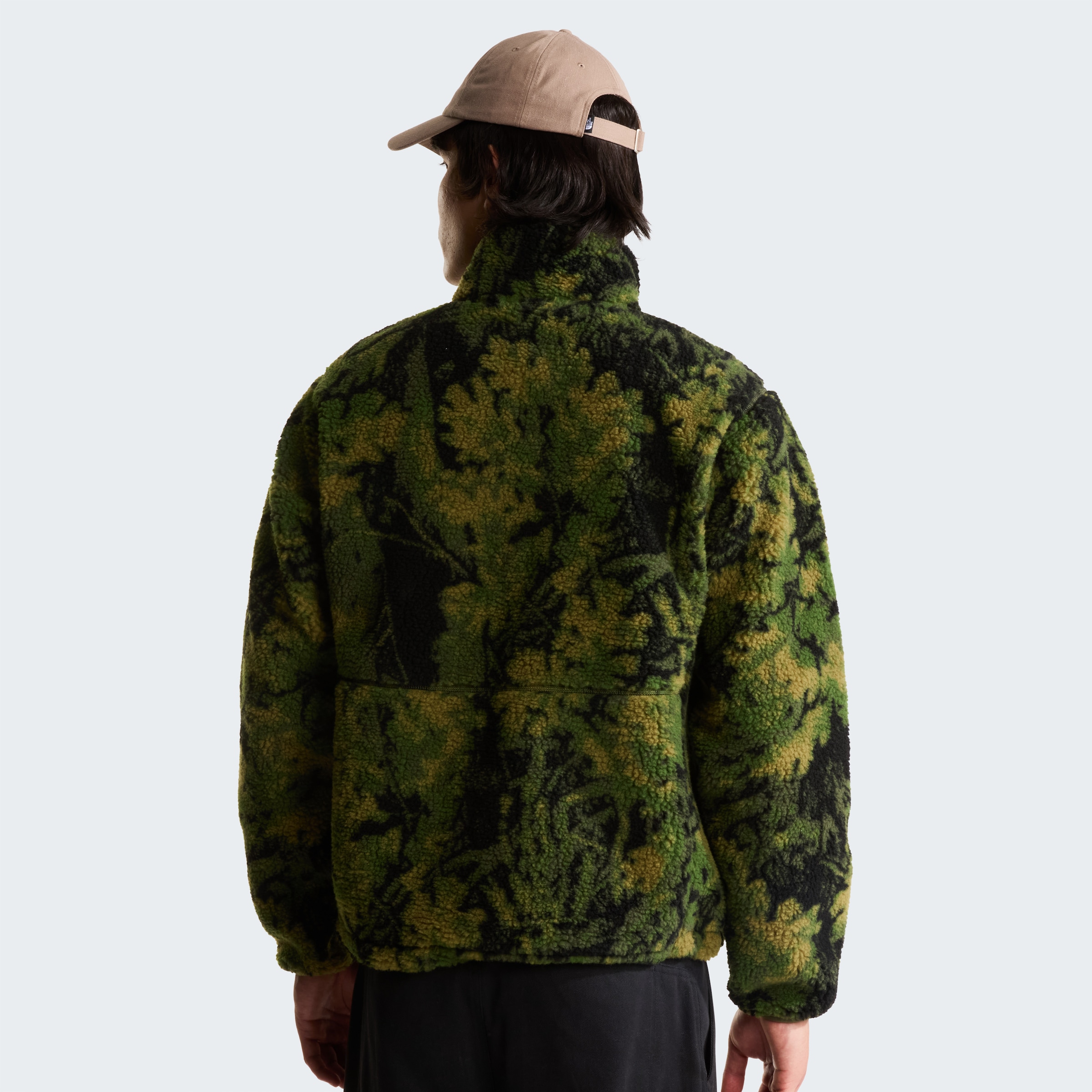 The North Face Fleecejacke »M EXTREME PILE 2 FZ JACKET -PRINT« mit sportlichem Schnitt, aus Fleece, für Fitness