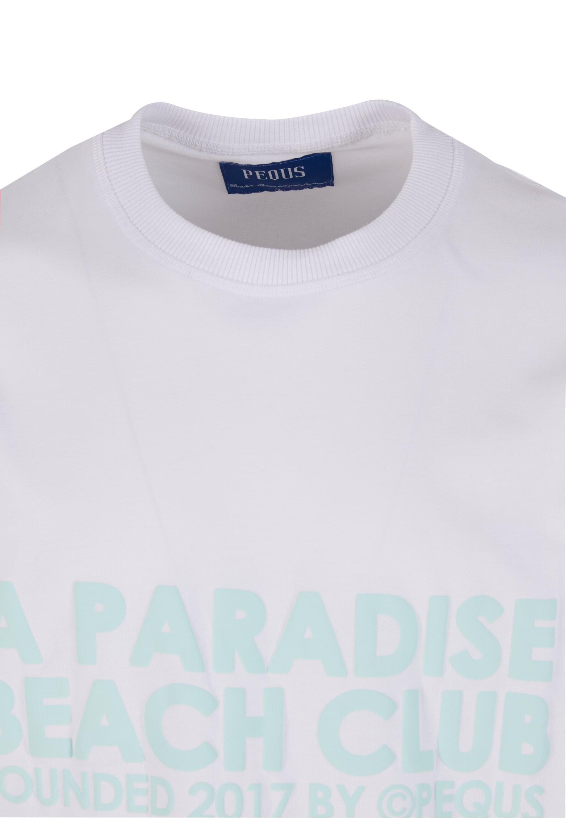 PEQUS Langarmshirt »PEQUS PEQUS A Paradise Beach Club Front Logo T-Shirt«, 1 Stk.
