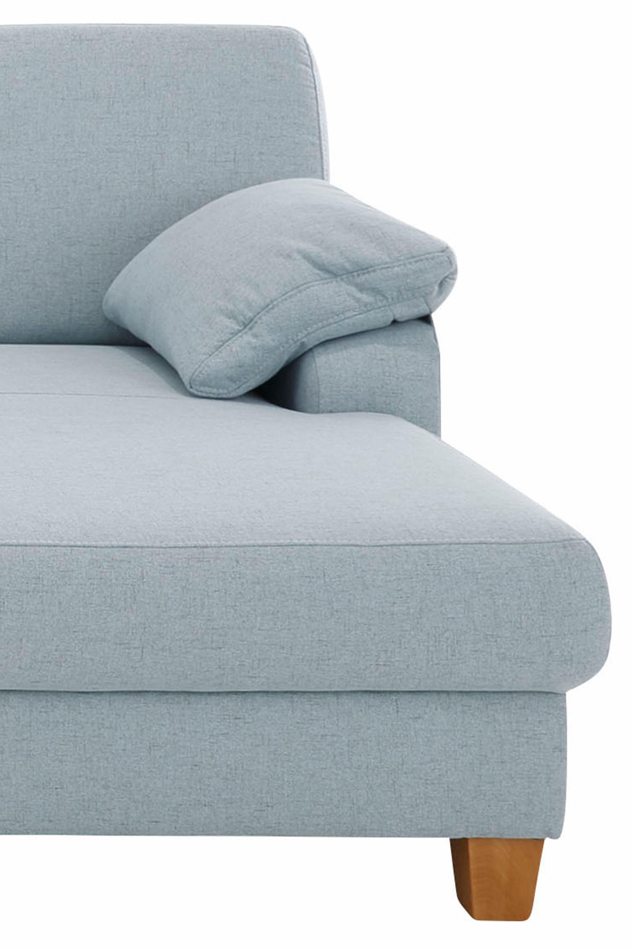 Home affaire Wohnlandschaft »Belfort U-Form«, mit Federkern, wahlweise mit Bettfunktion und Stauraum