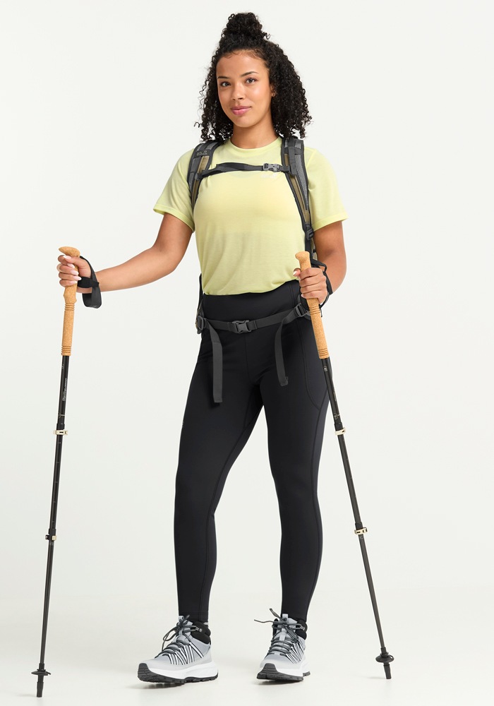 Jack Wolfskin Wildstride Tight W Pants Black Size XS 3