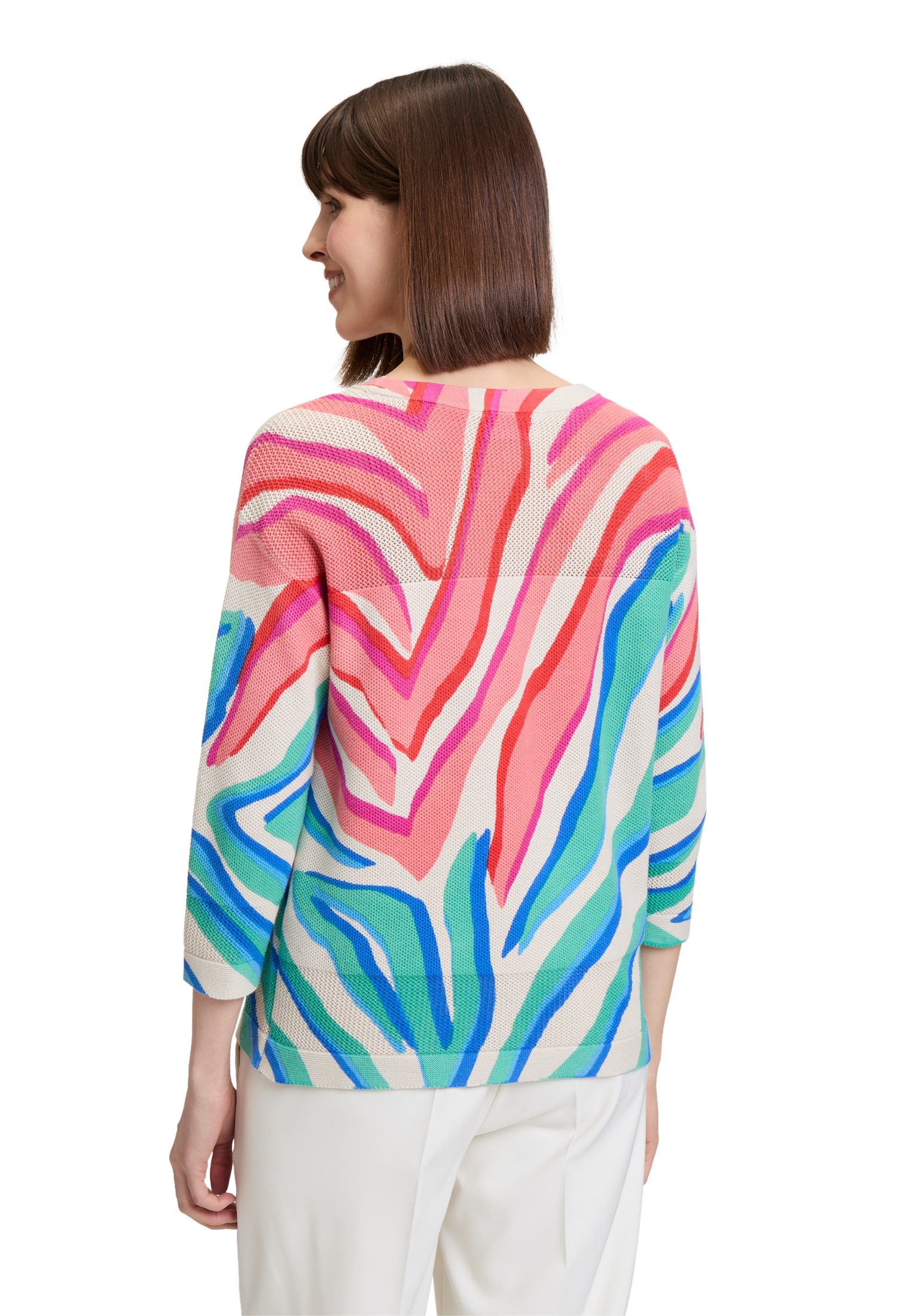 Betty Barclay Strickpullover »Betty Barclay Feinstrickpullover mit Print«, (1 tlg.), Druck