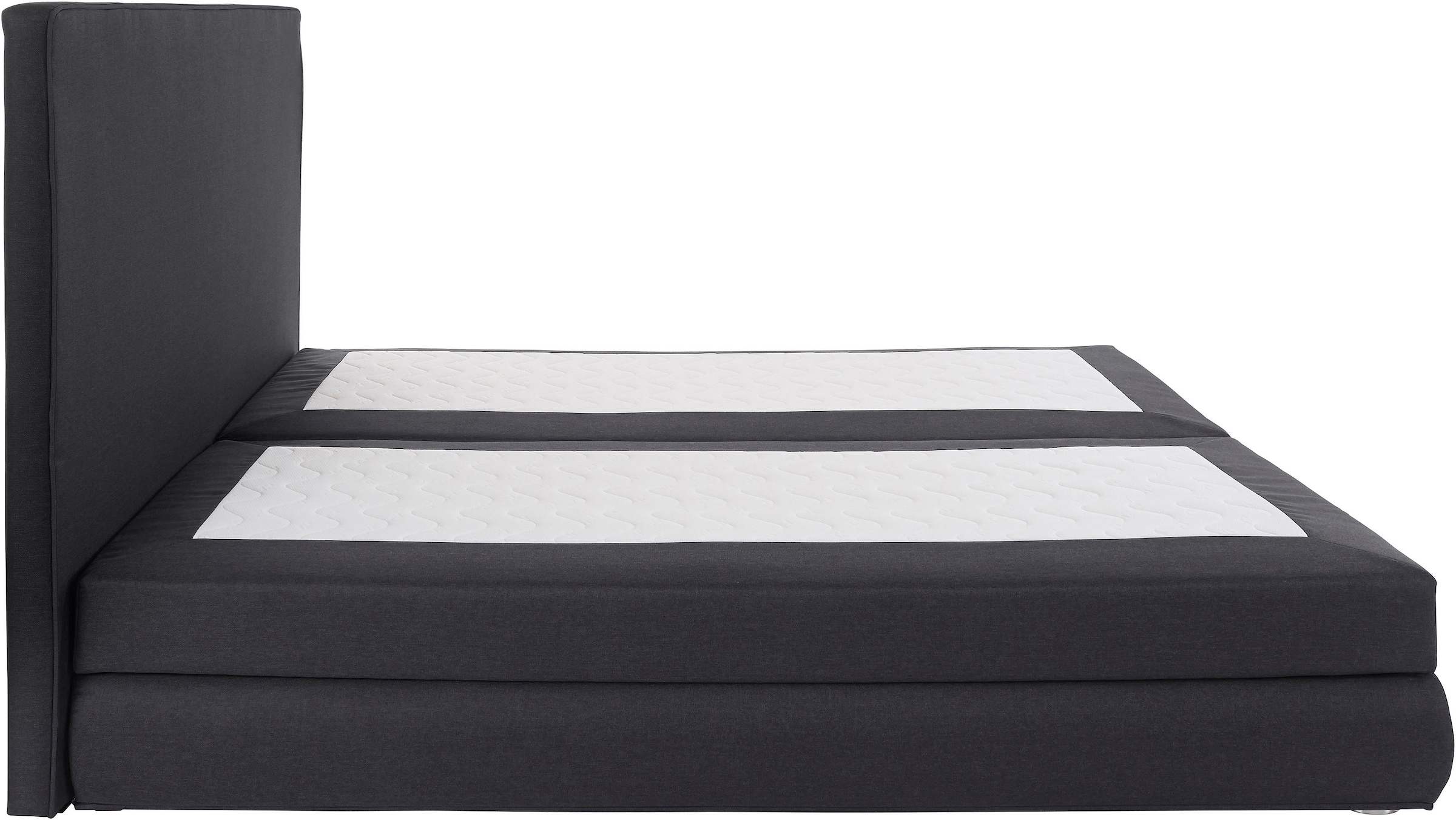 COLLECTION AB Boxspringbett »Ninoni«, inkl. Bettkasten, Topper und wahlweise mit LED-Beleuchtung, Liegefläche 180 x 200 cm