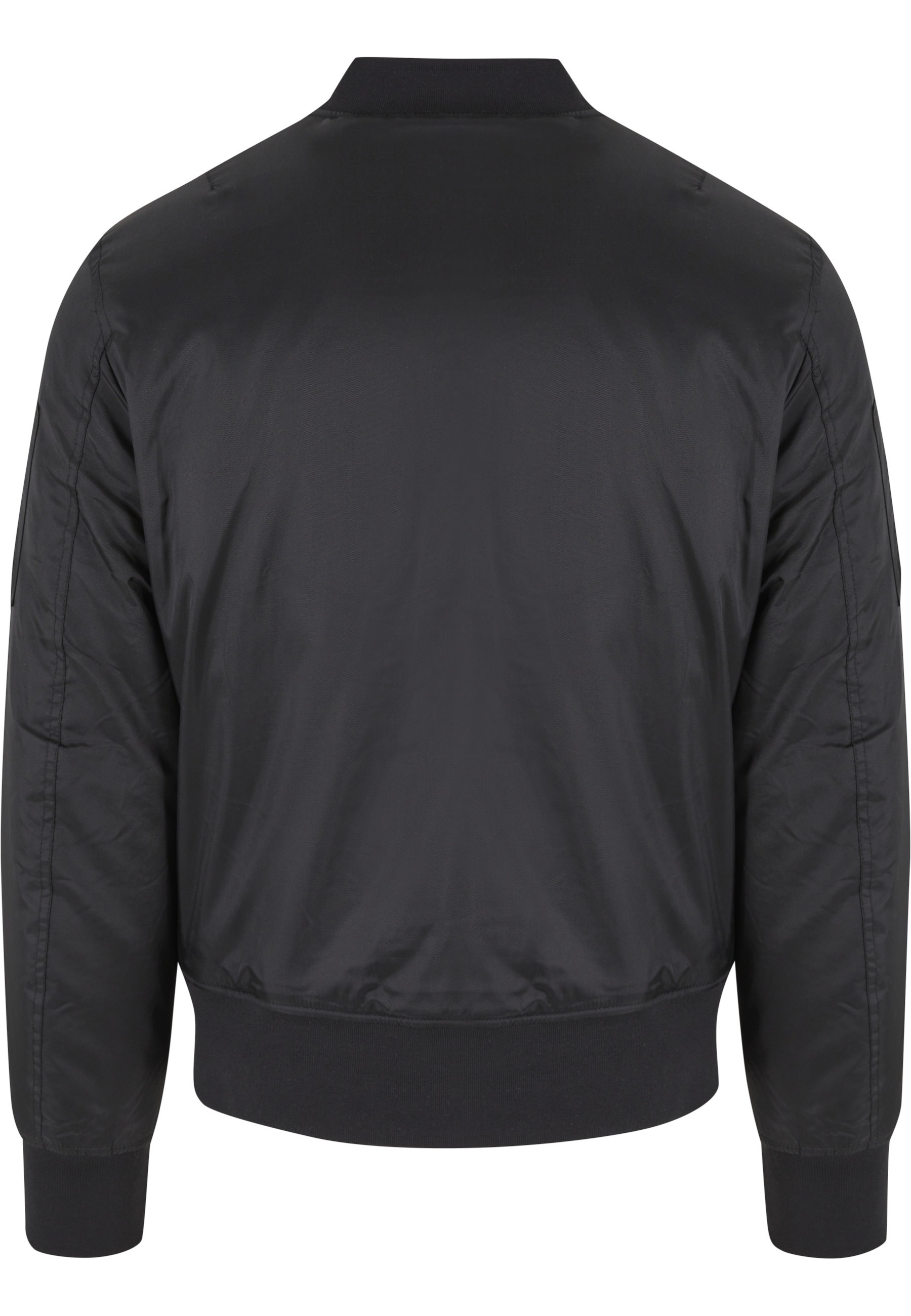URBAN CLASSICS Anorak »Urban Classics Herren Basic Bomber Jacket« 1 Stk. tlg. ohne Kapuze