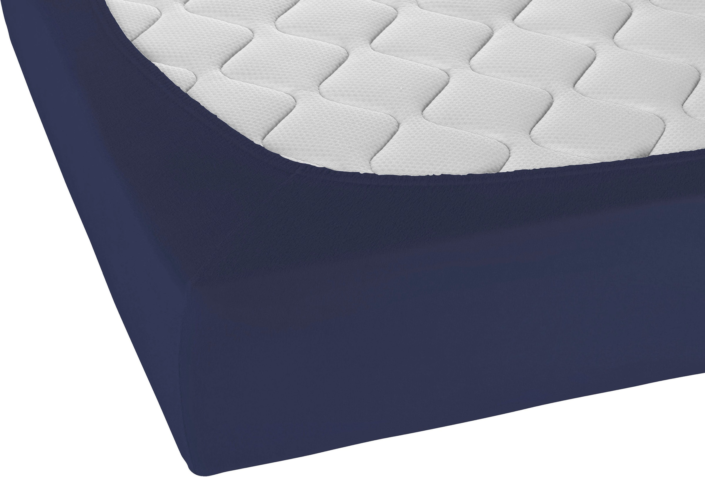 Biberna Spannbettlaken »Pepe« weicher Frottee-Stretch