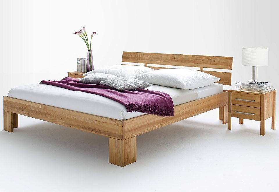Home affaire Massivholzbett "Modesty II, Made in Europe", (hohe Belastbarke günstig online kaufen