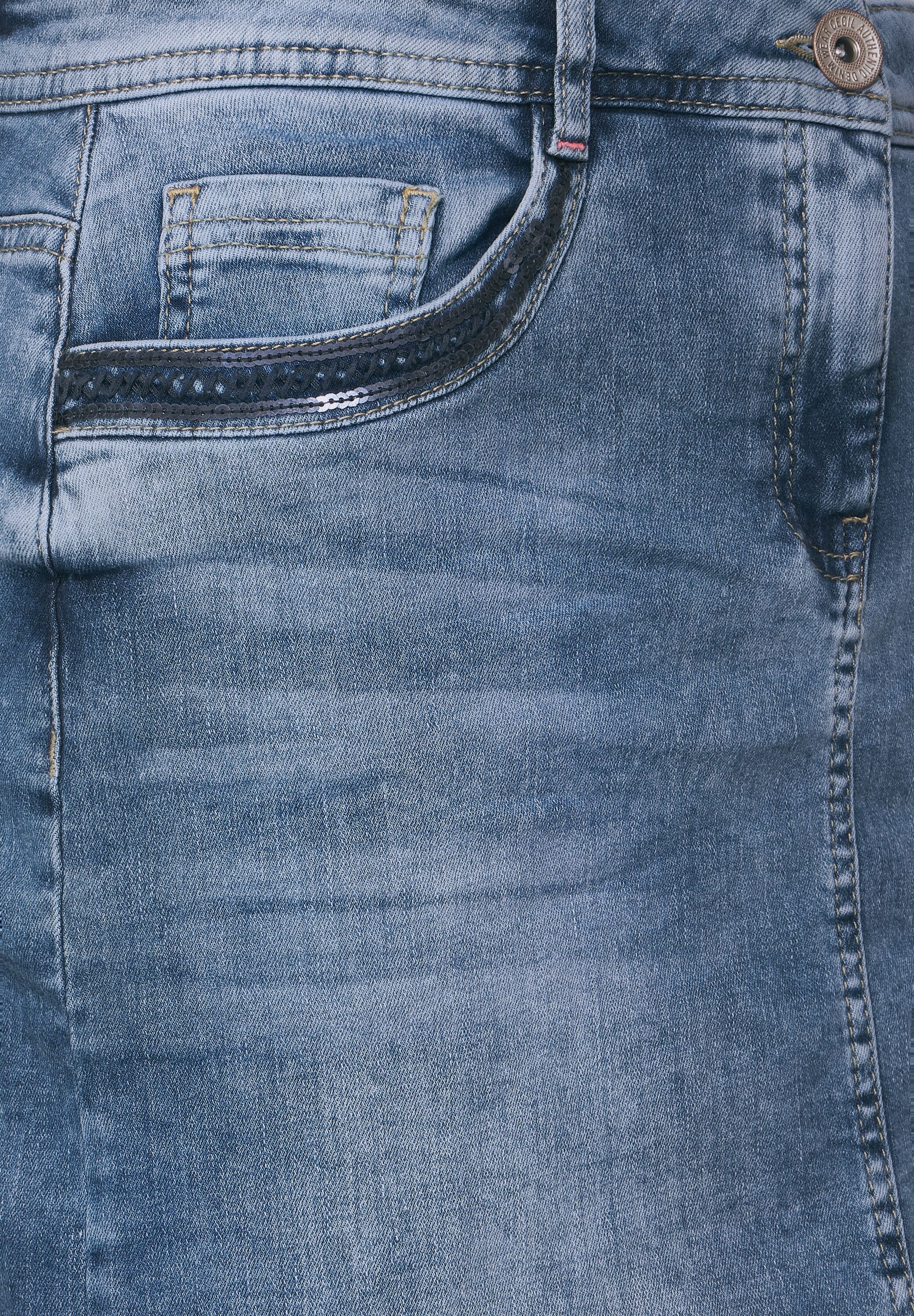 Cecil Jeansrock, 5-Pocket-Style