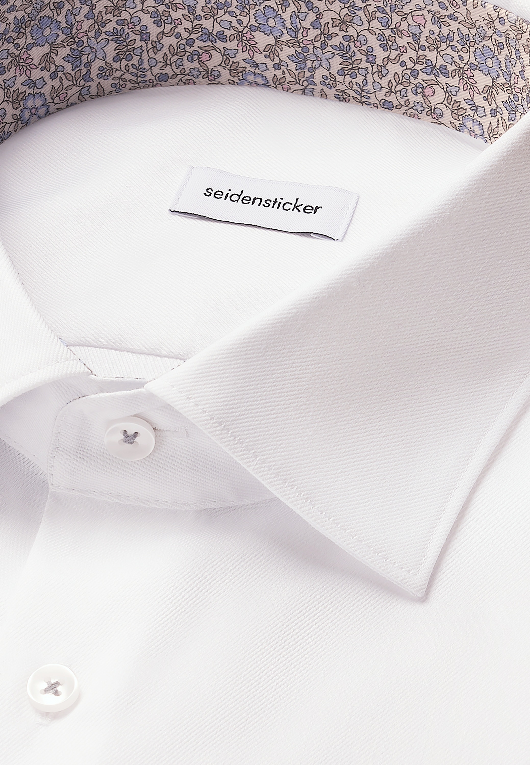 seidensticker Businesshemd »Schwarze Rose« Slim 1/1 Kentkragen Uni