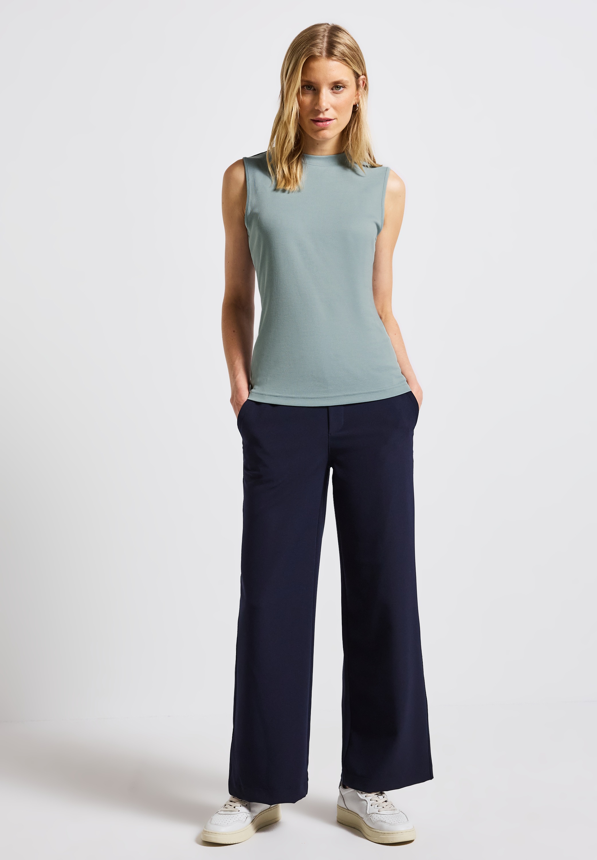 Thumbnail - STREET ONE Ripptanktop mit Turtleneck