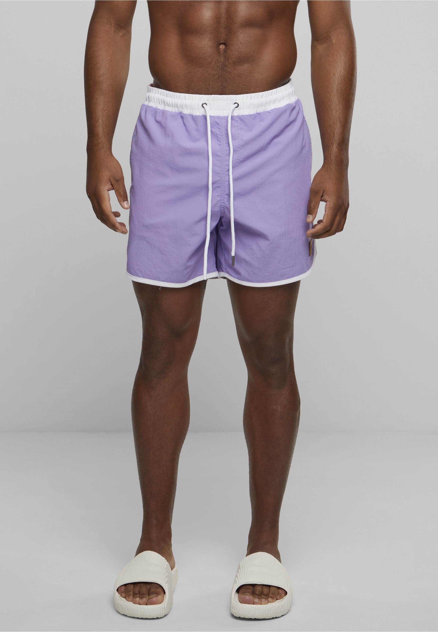 URBAN CLASSICS Badeshorts »Urban Classics Herren Retro Swimshorts«
