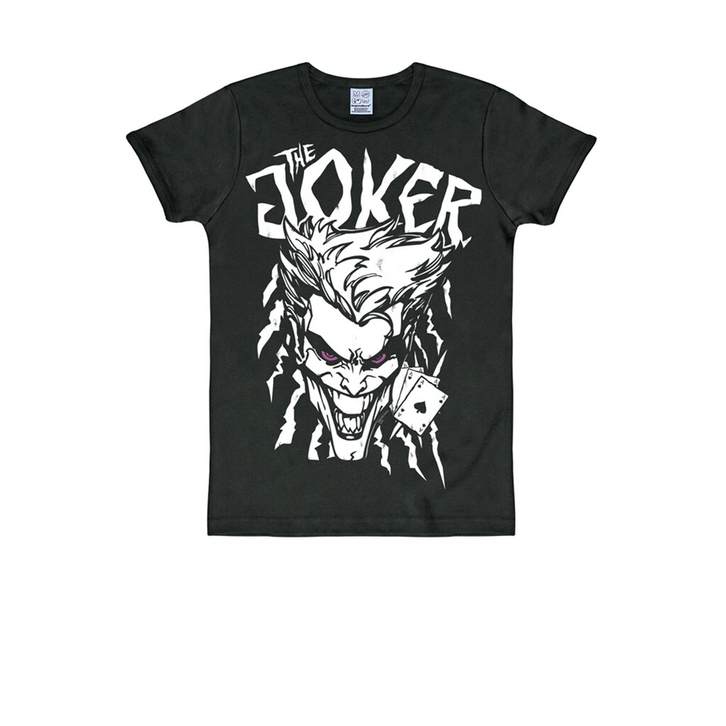 LOGOSHIRT T-Shirt »The Joker - Aces«, mit tollem Joker-Print