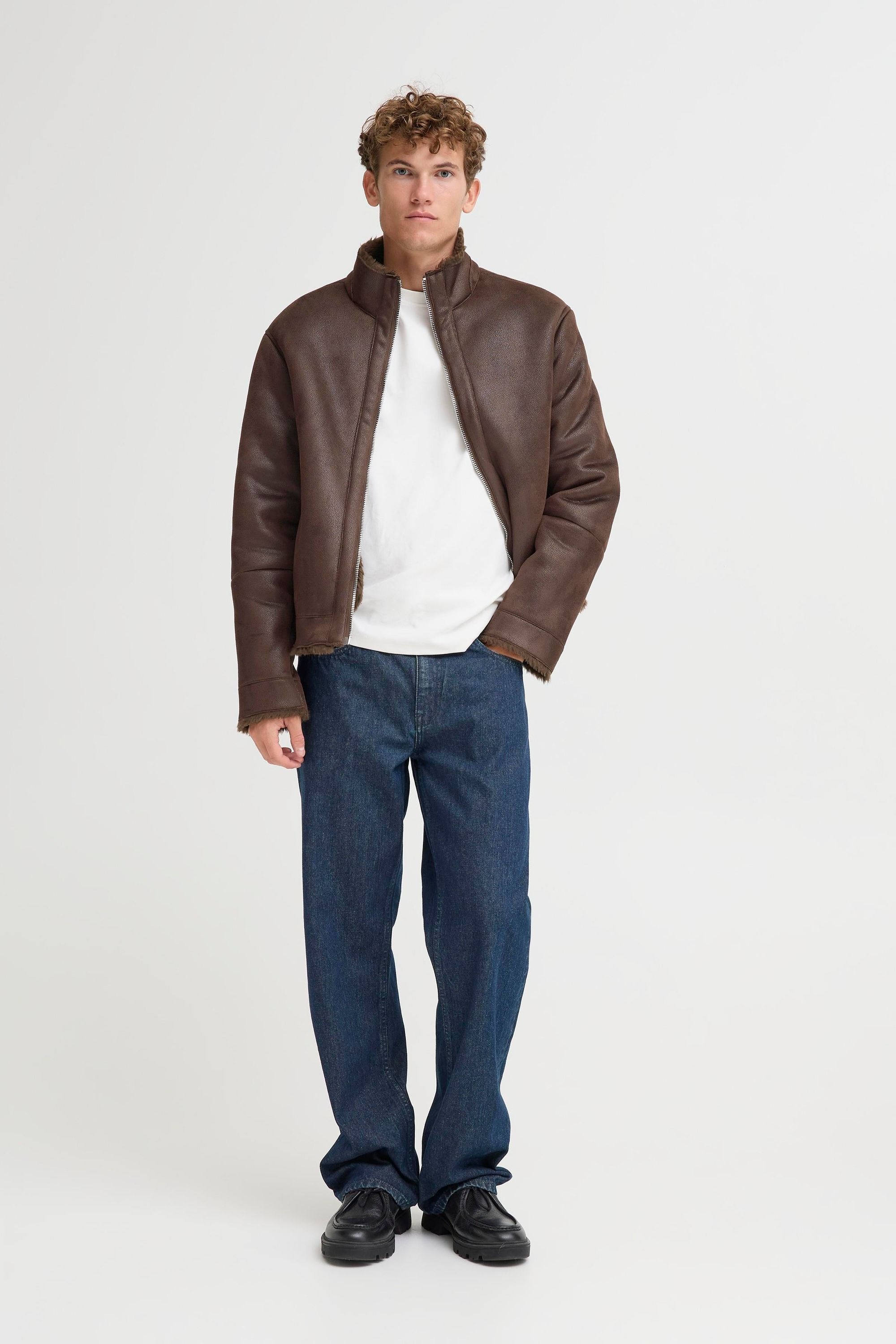 Casual Friday Plüschjacke "Plüschjacke CFMACKSEN" günstig online kaufen