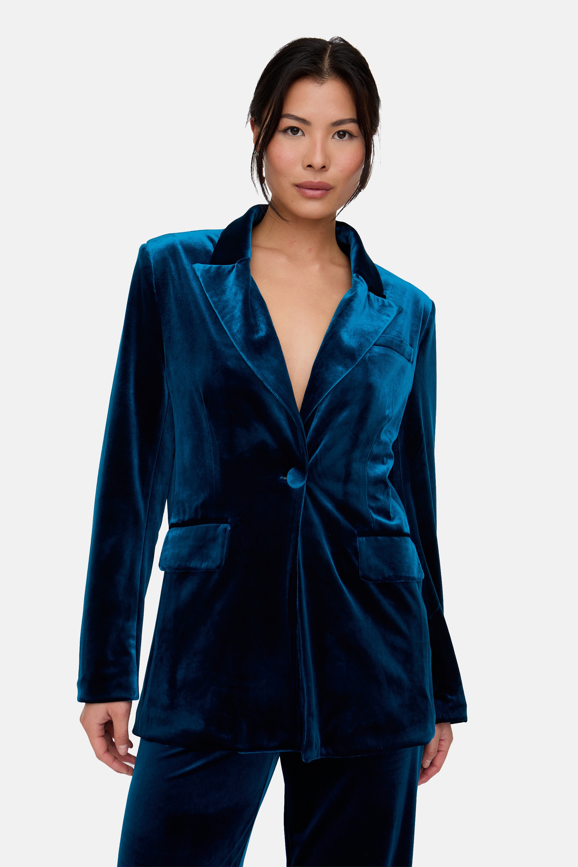 Lily and Lionel Jackenblazer »Valerie Tailored Velvet Blazer Damen«