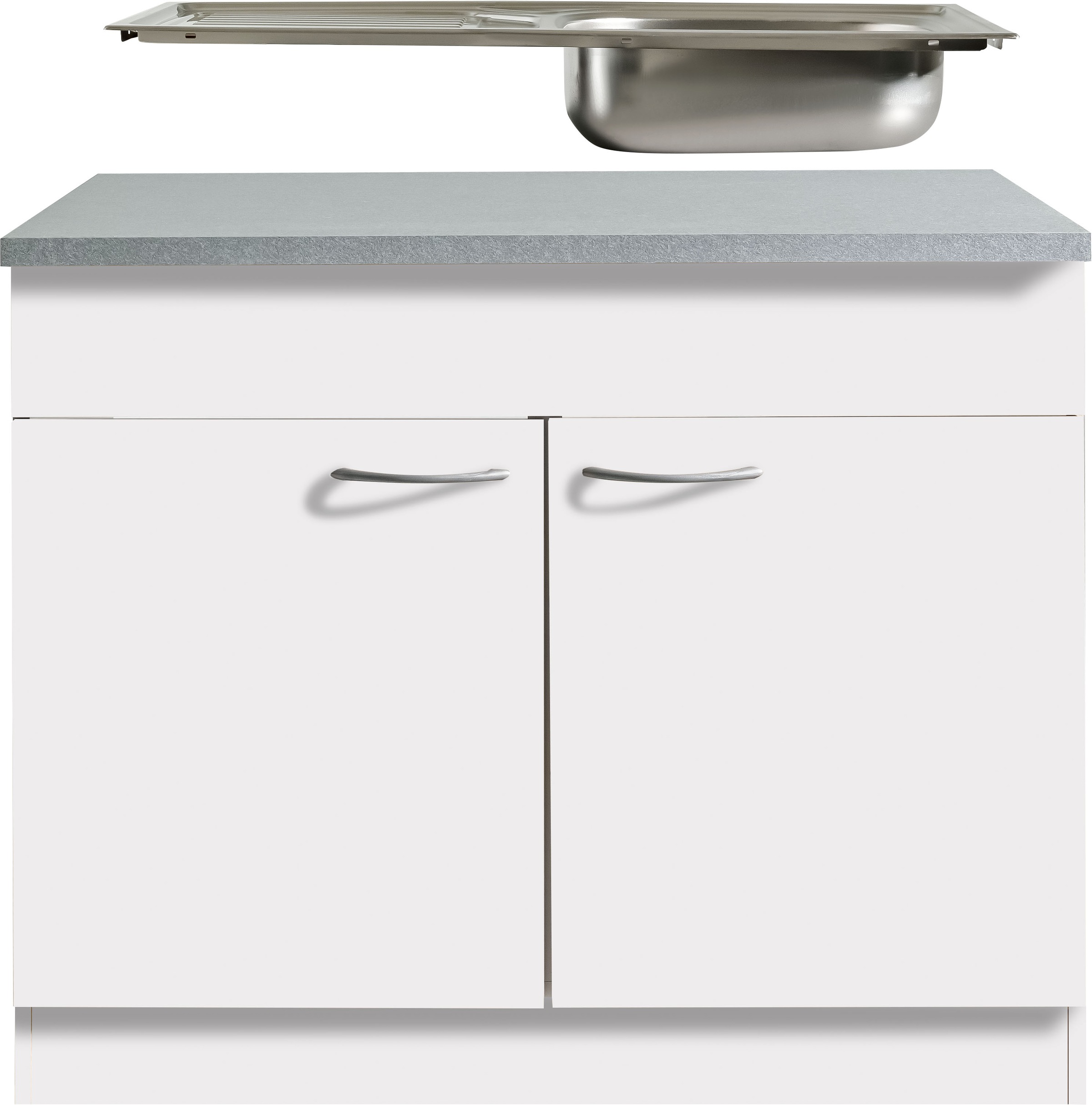 wiho Küchen Spülenschrank "Kiel", 100 cm breit, 60 cm tief günstig online kaufen