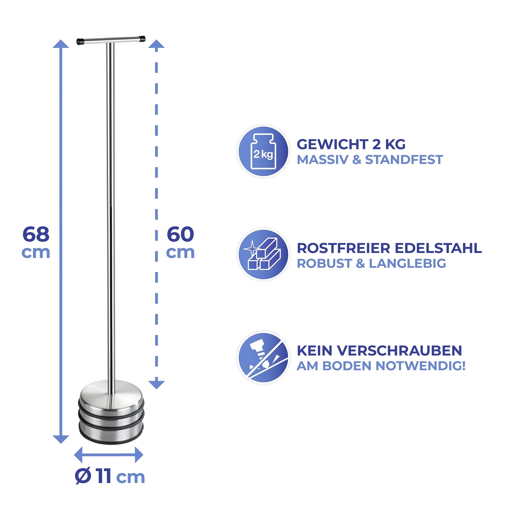 WENKO Türstopper »Modell Big Boy« 2 Stk. tlg.