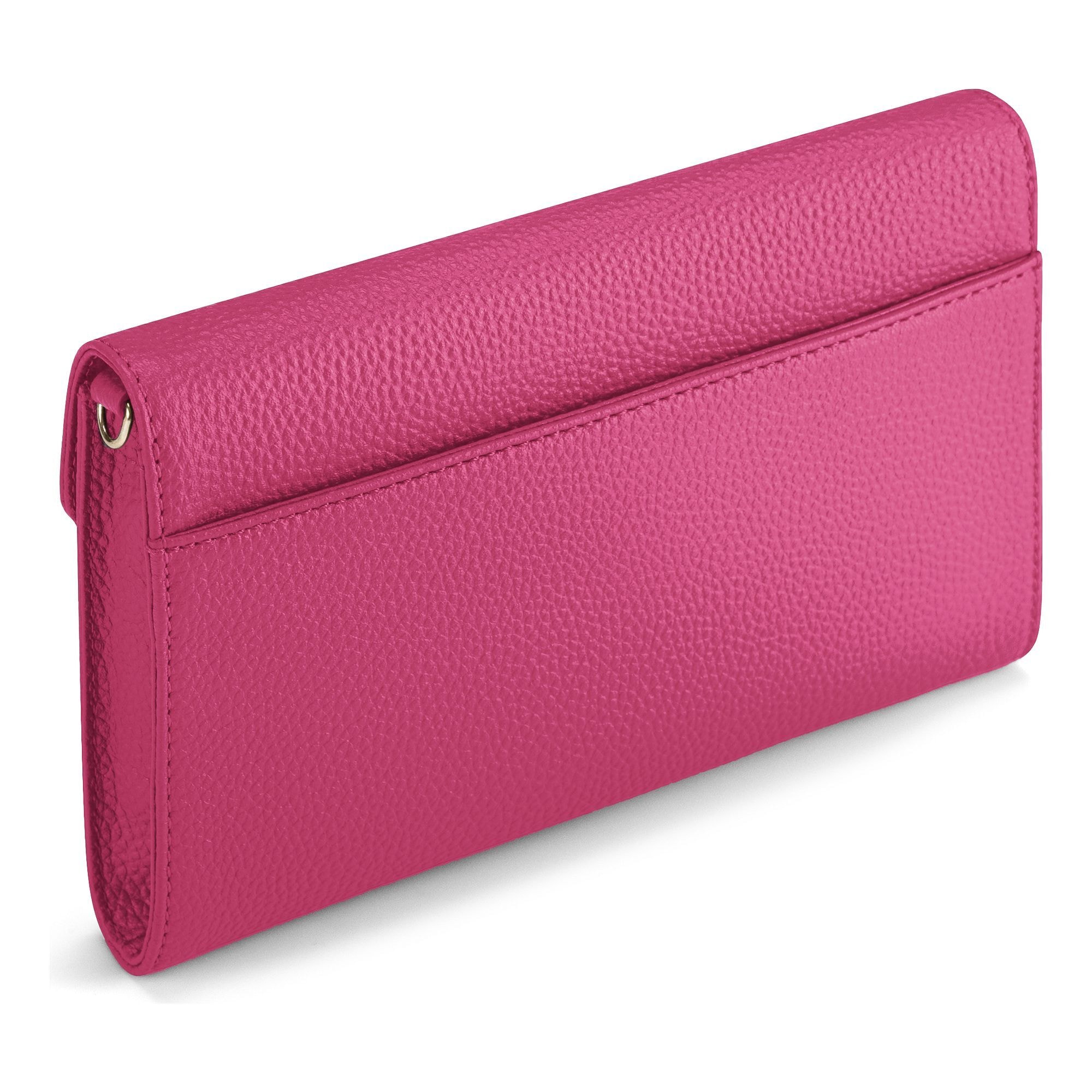 Lazarotti Clutch »Bologna Leather Clutch Umhängetasche Leder 23 cm«