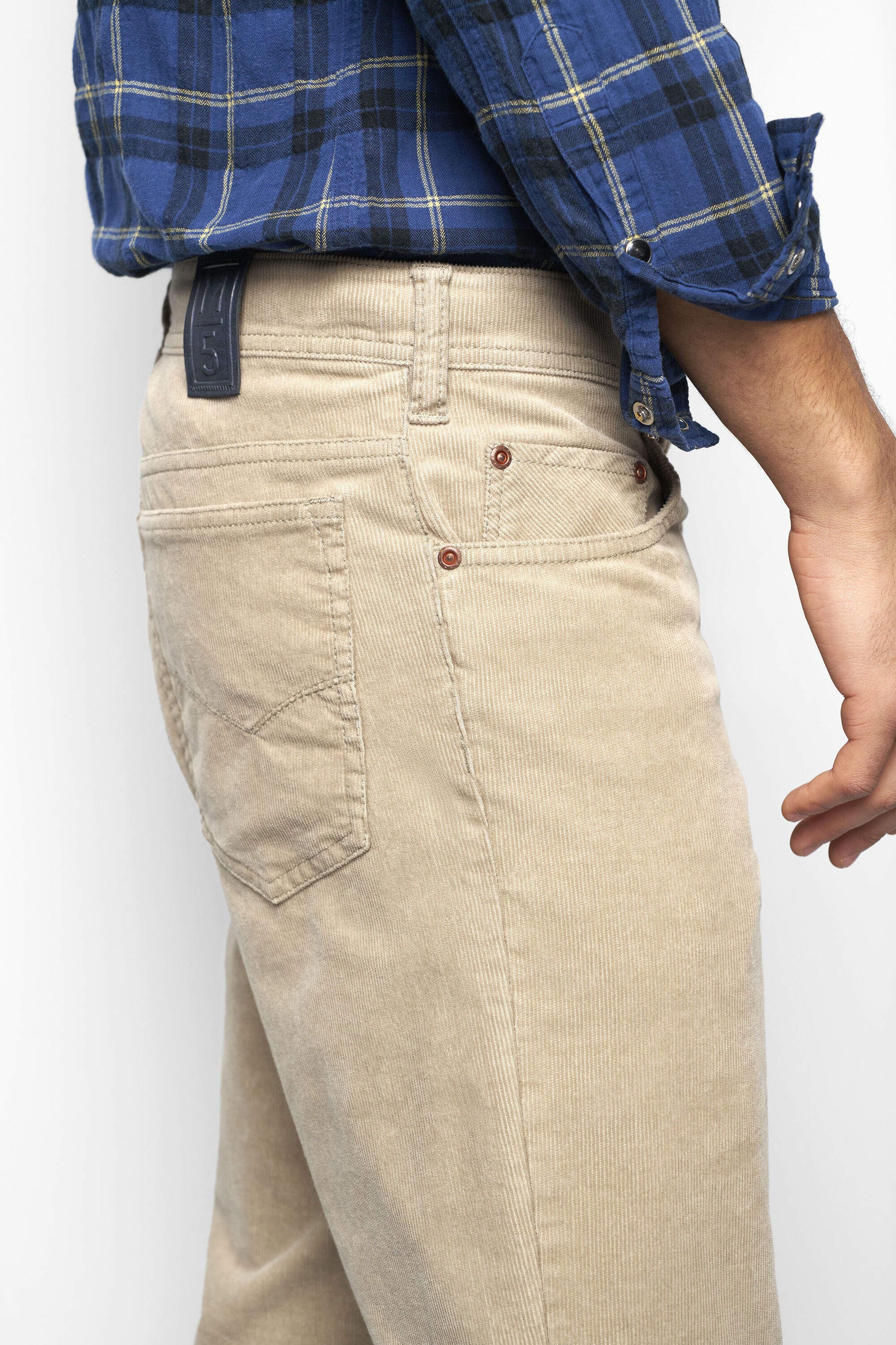 MEYER Chinos »M5 Six 2-6599«  aus softem Cord M5 Serie