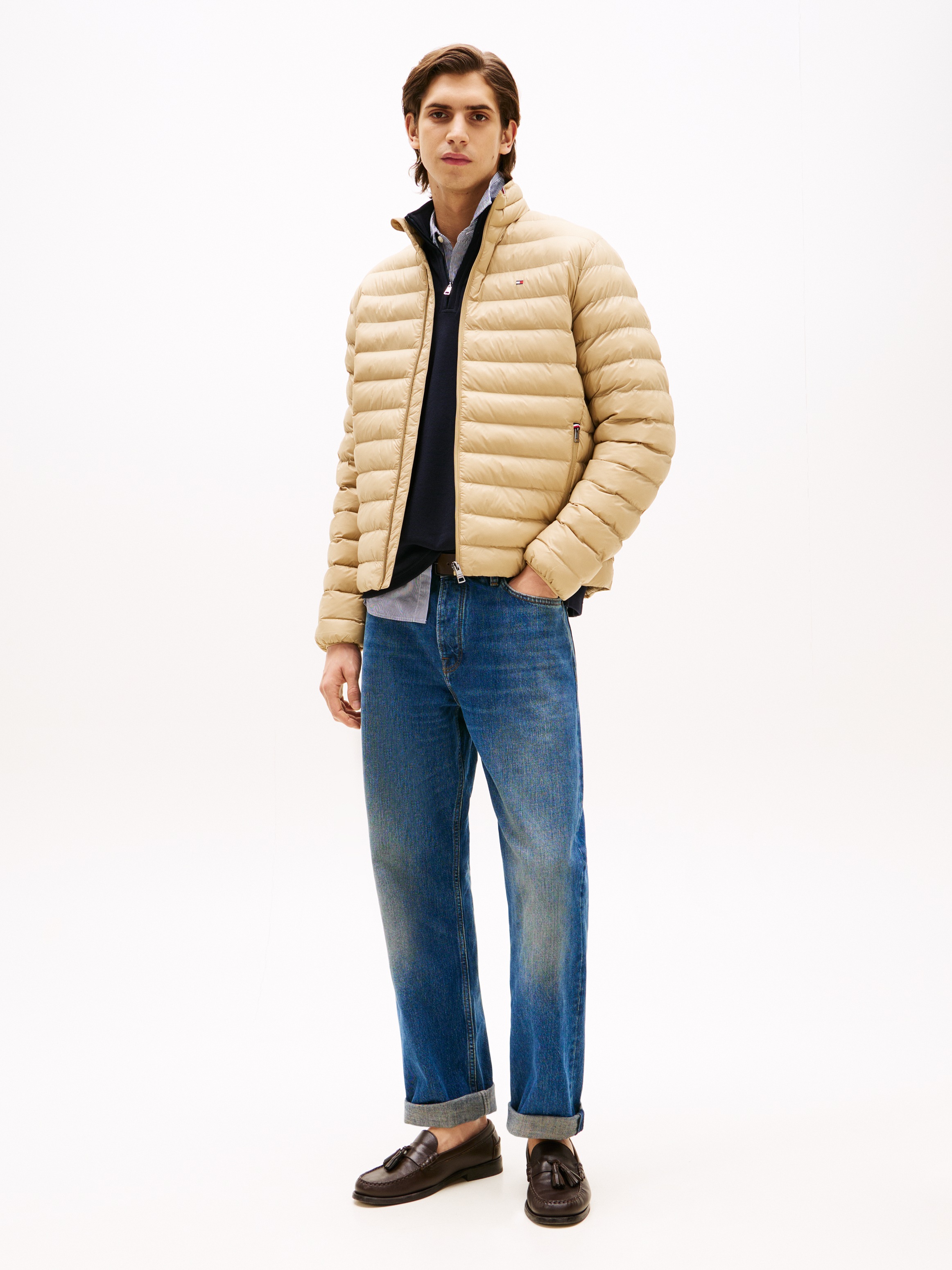 Tommy Hilfiger Steppjacke "PACKABLE RECYCLED JACKET", mit Logostickerei günstig online kaufen