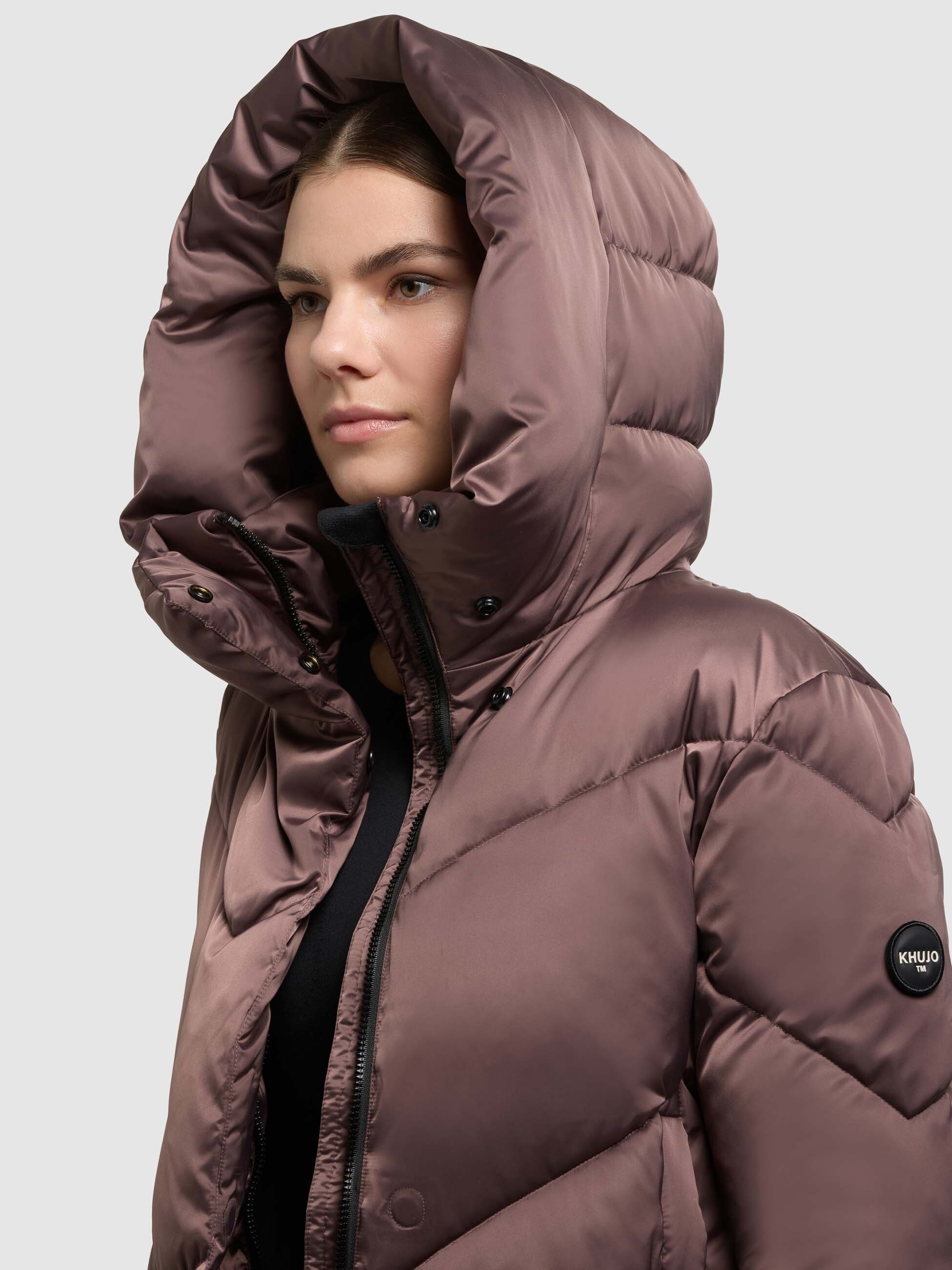 khujo Steppjacke »OLSA2« mit Kapuze