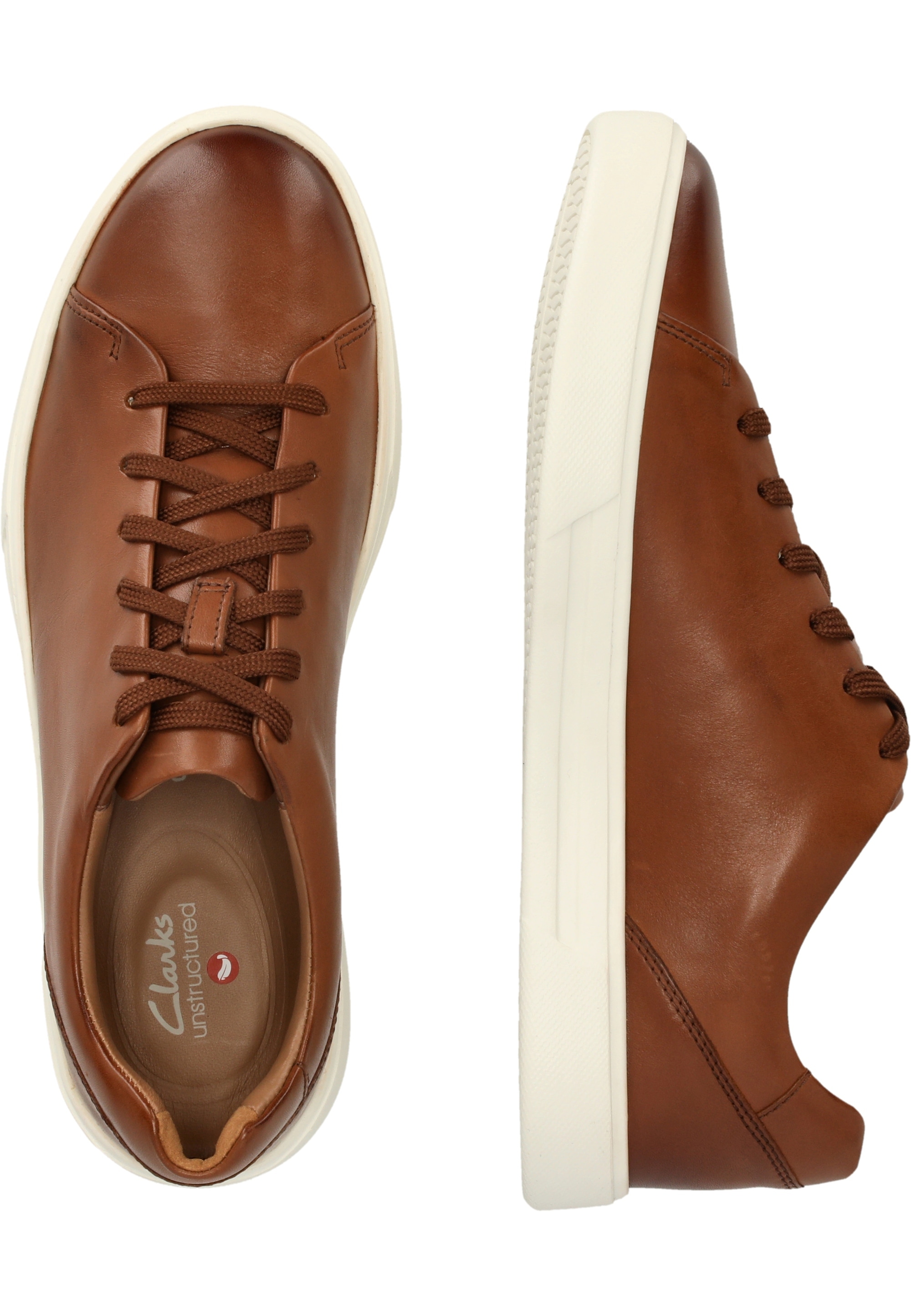 Clarks Sneaker »Un Costa Lace«, mit bequemem konturiertem Fußbett