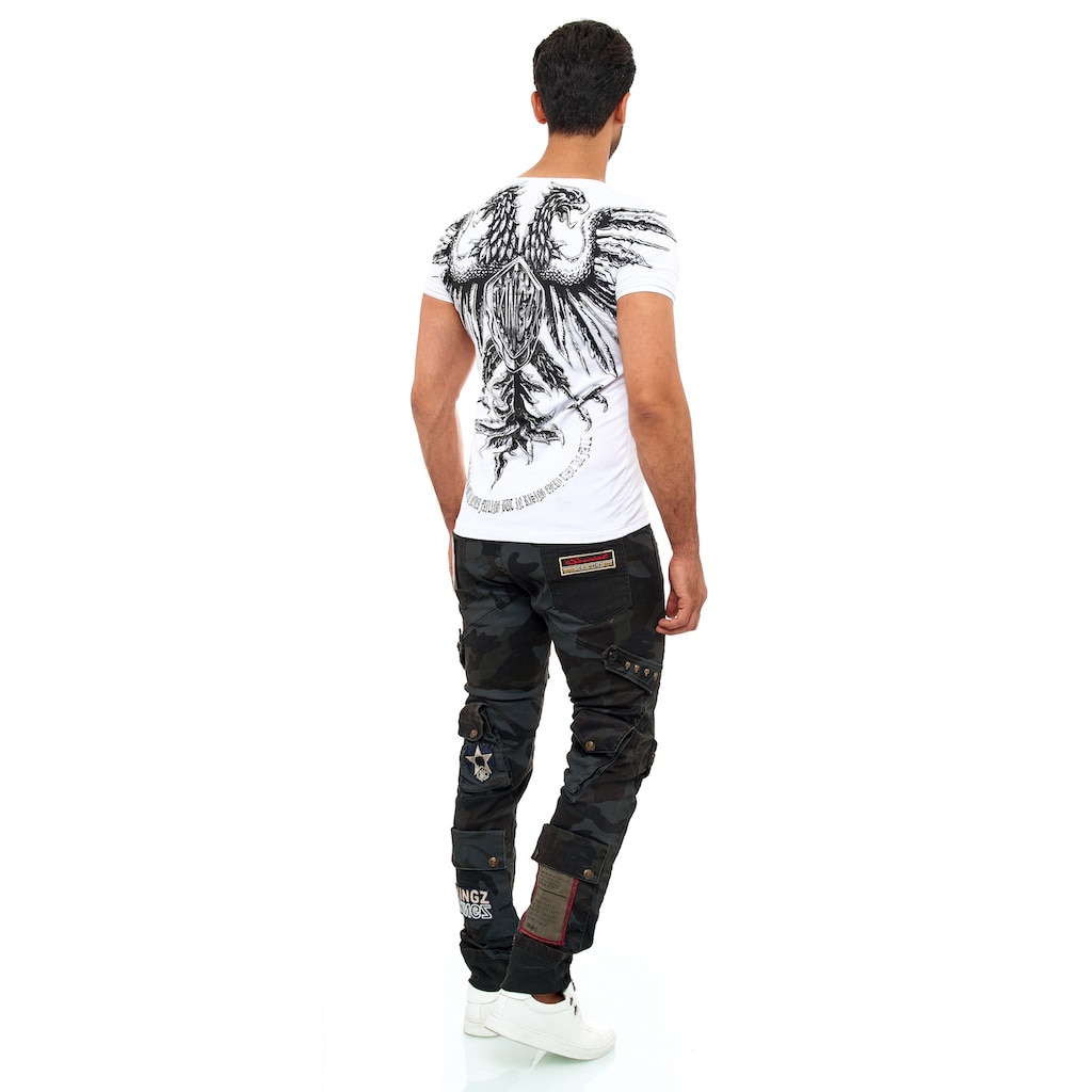 KINGZ Bequeme Jeans