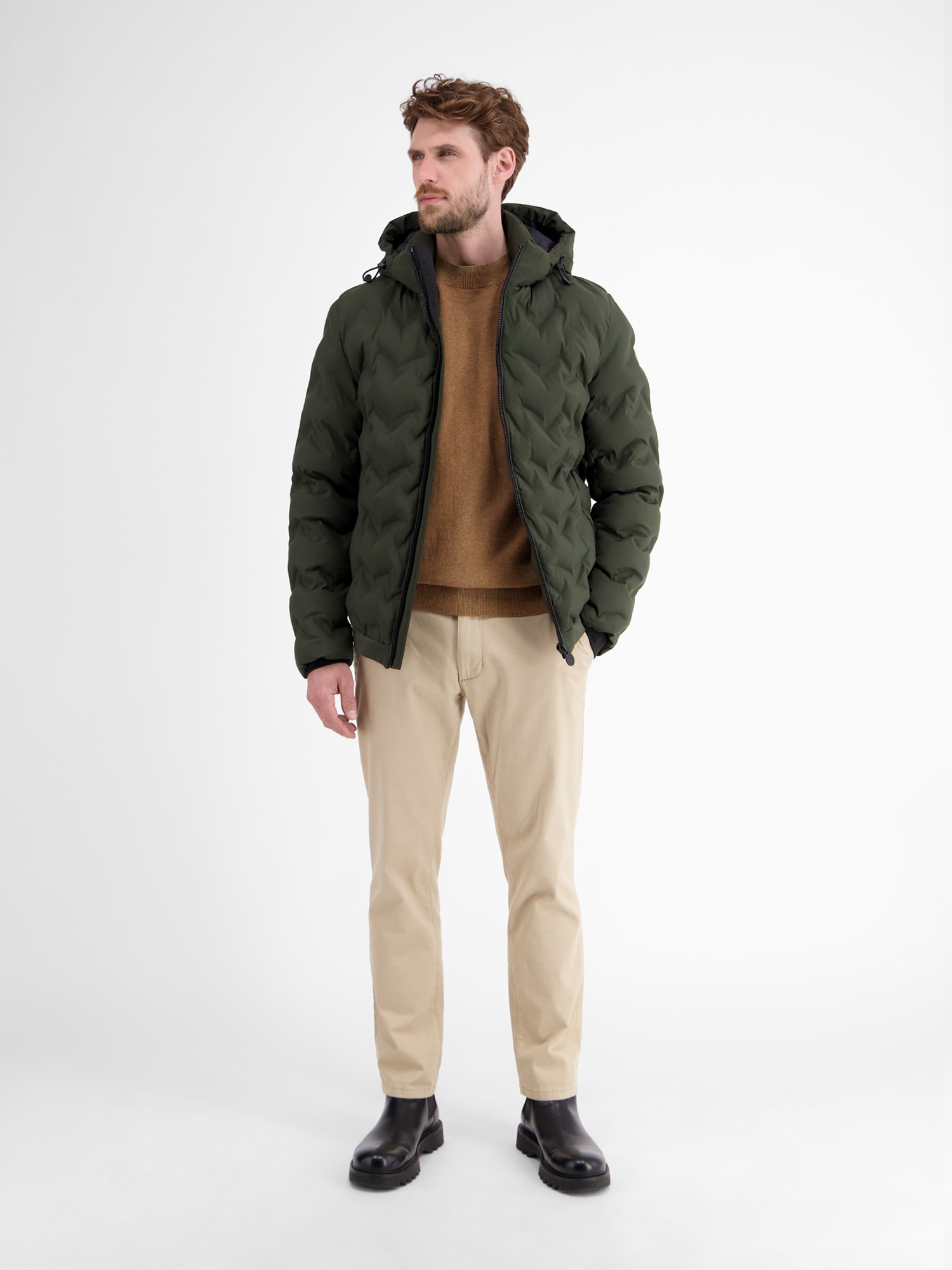 LERROS Strickpullover »LERROS Herren-Pullover mit Turtleneck«