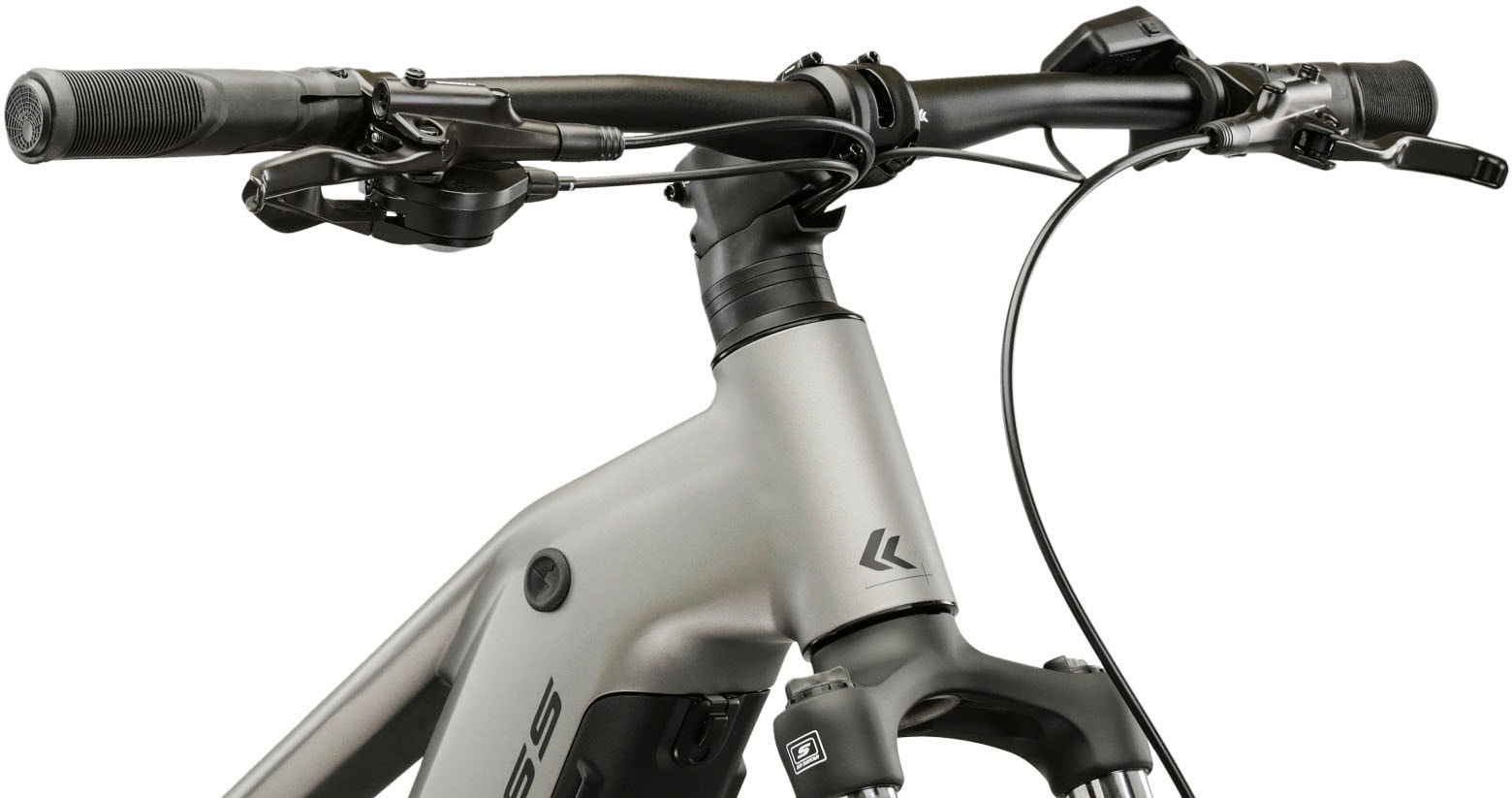 Kross »Influx Hybrid 2.0 16,7Ah / 600 Wh 29 Zoll silber 9 Gänge 2026« 9 Gang Shimano CUES U4000 Schaltwerk Kettenschaltung Mittelmotor 250 W