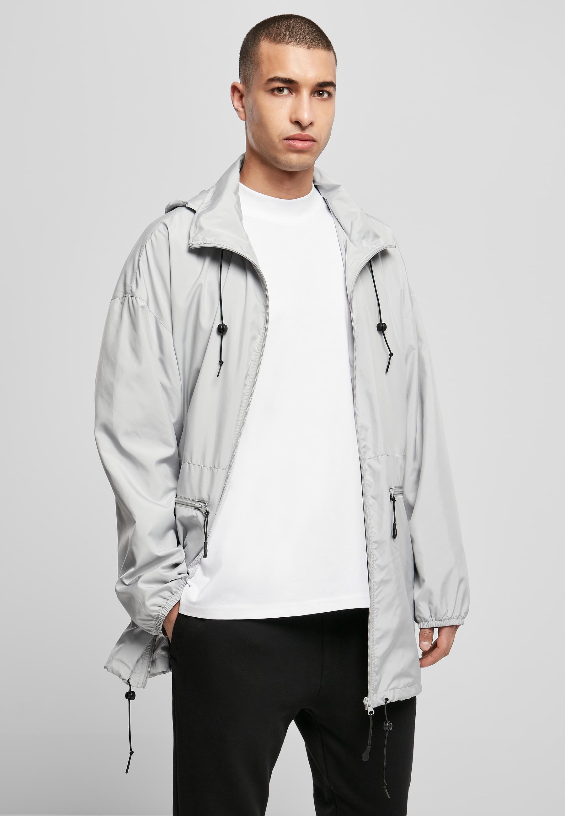 URBAN CLASSICS Allwetterjacke »Urban Classics Herren Oversized Track Jacket«, (1 St.), ohne Kapuze