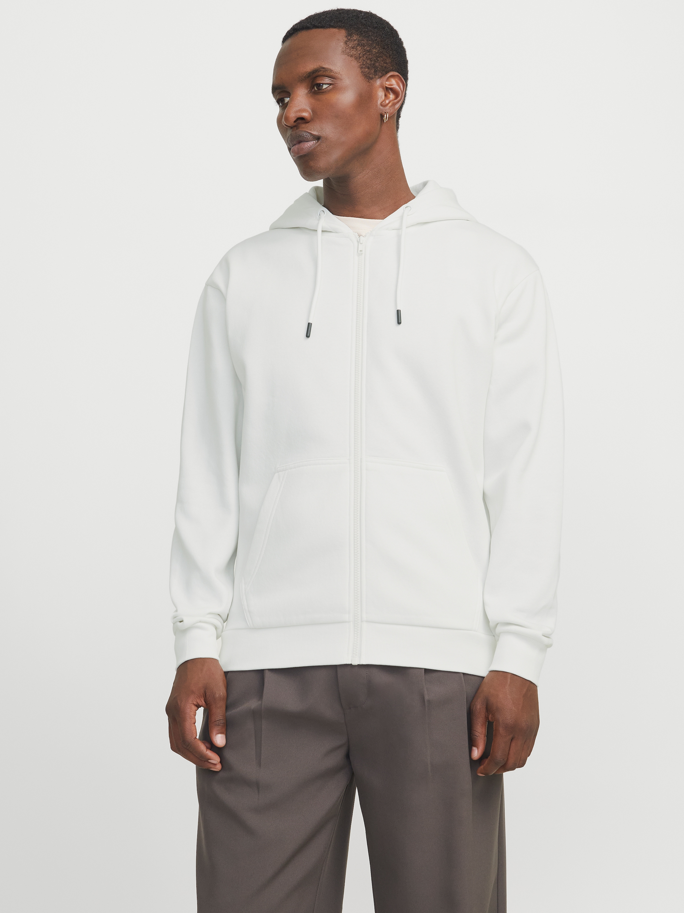 Jack & Jones Kapuzensweatjacke "JJEBRADLEY SWEAT ZIP HOOD NOOS", mit Kapuze