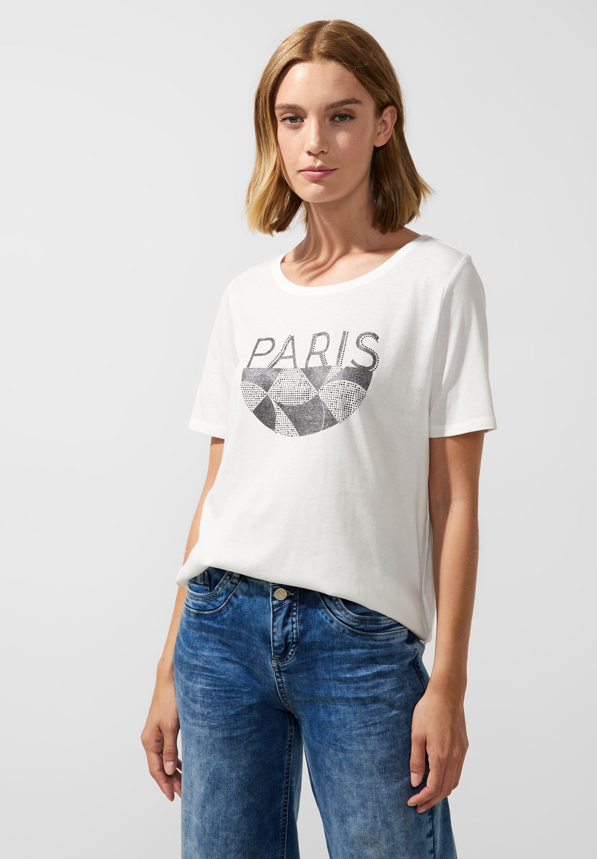 bestellen BAUR T-Shirt, ONE in Unifarbe | STREET online