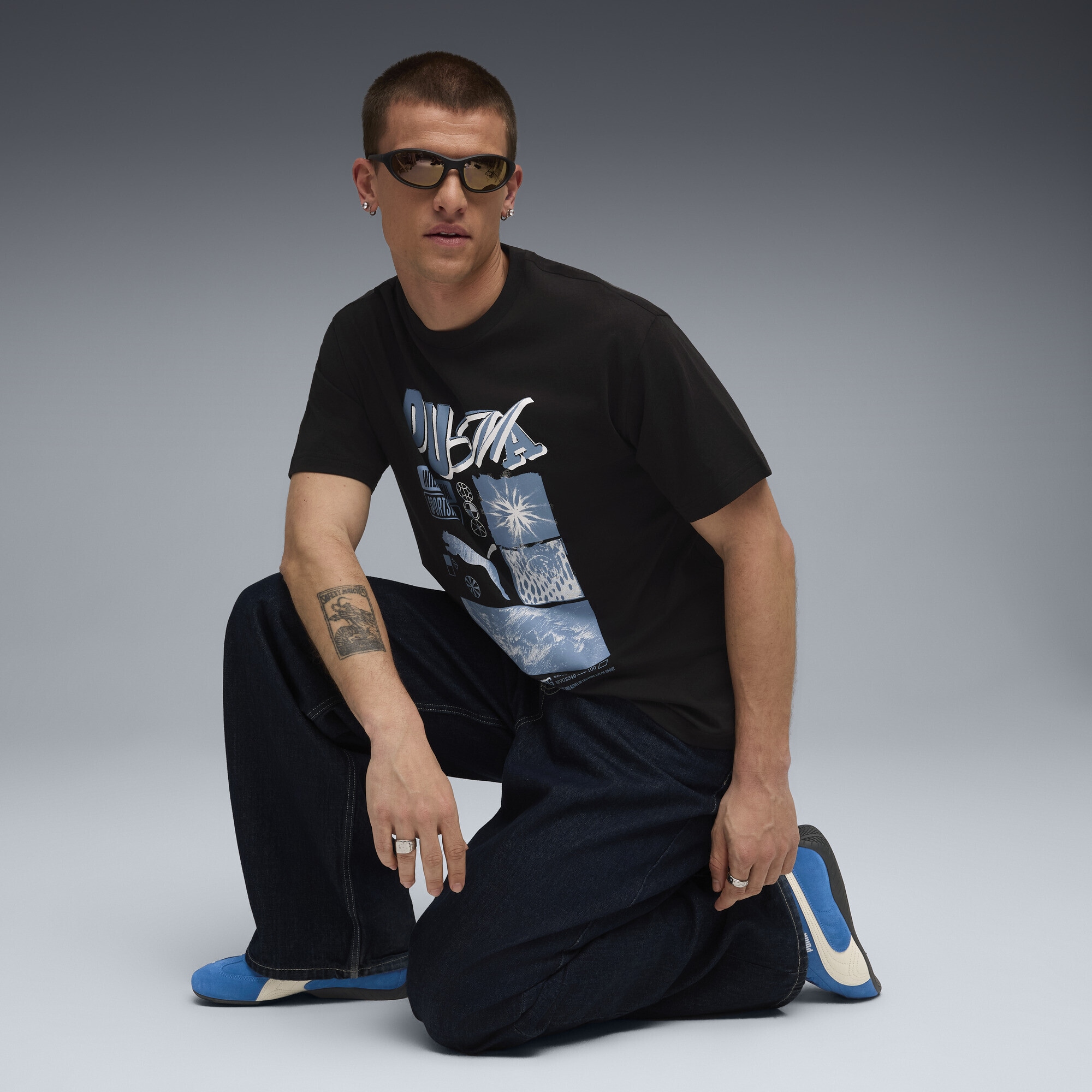 PUMA T-Shirt »Graphic PUMA Sportswear Relaxed T-Shirt Herren«