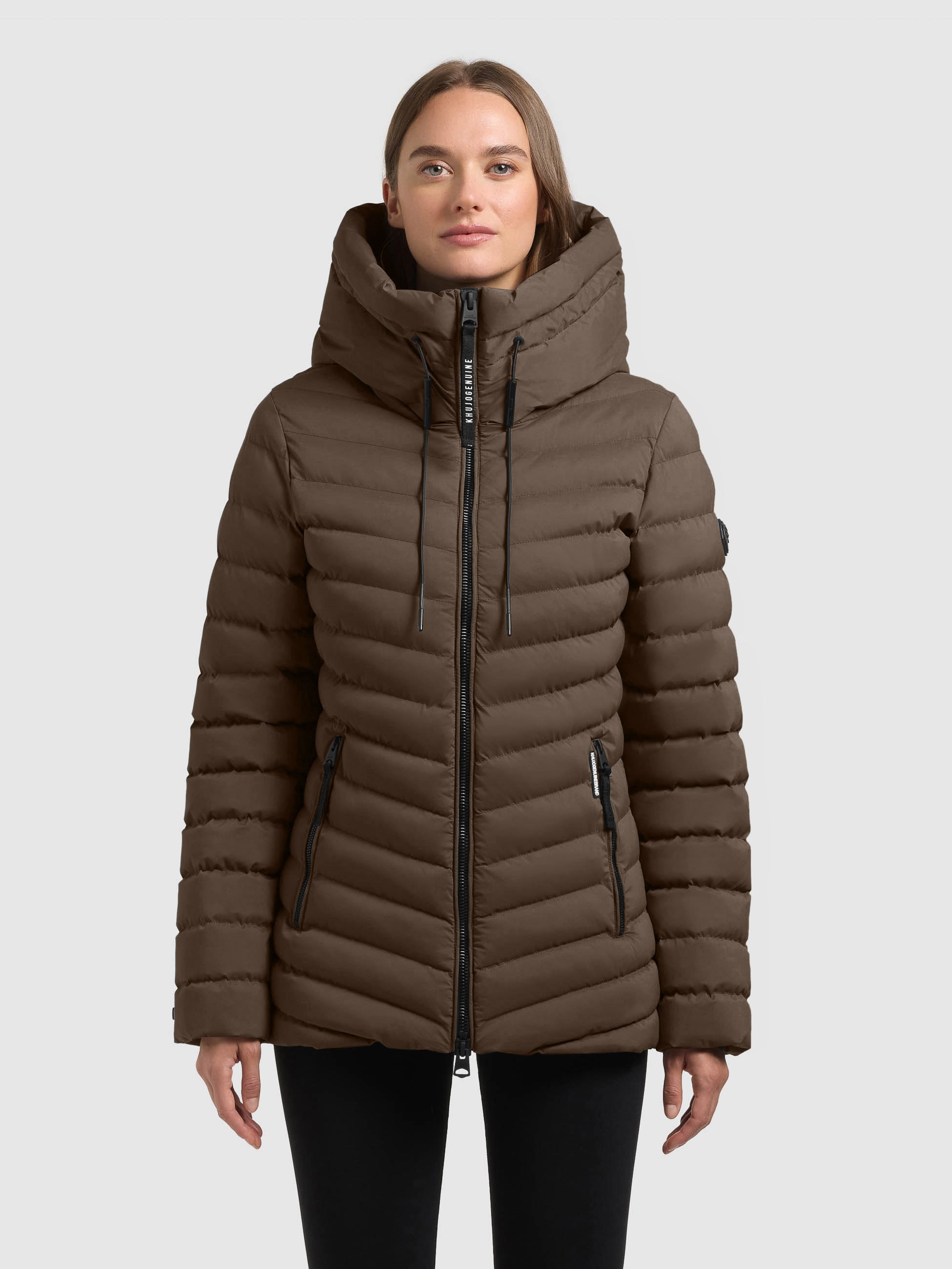 khujo Steppjacke »PACE2« mit Kapuze