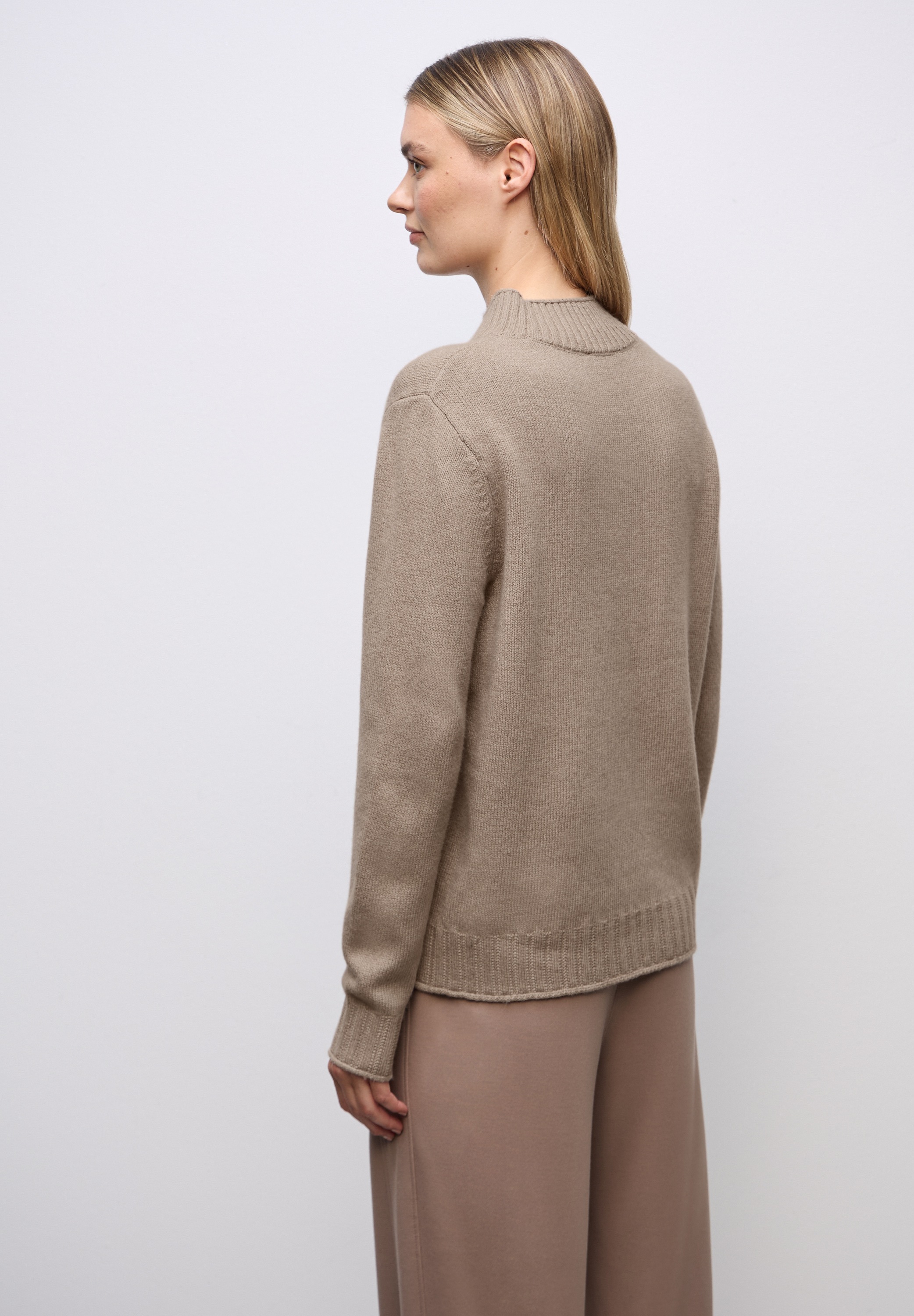 STREET ONE Stehkragenpullover Grobstrick günstig online kaufen