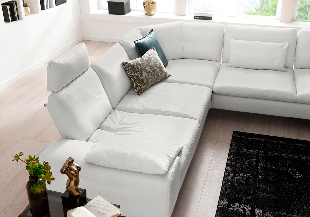 W.SCHILLIG Ecksofa "valentinoo, Designsofa, elegant und bequem, L-Form" mit günstig online kaufen