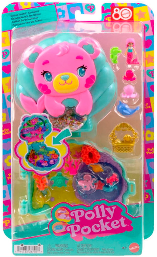 Polly Pocket Spielwelt »Meer-Bär Schatulle«