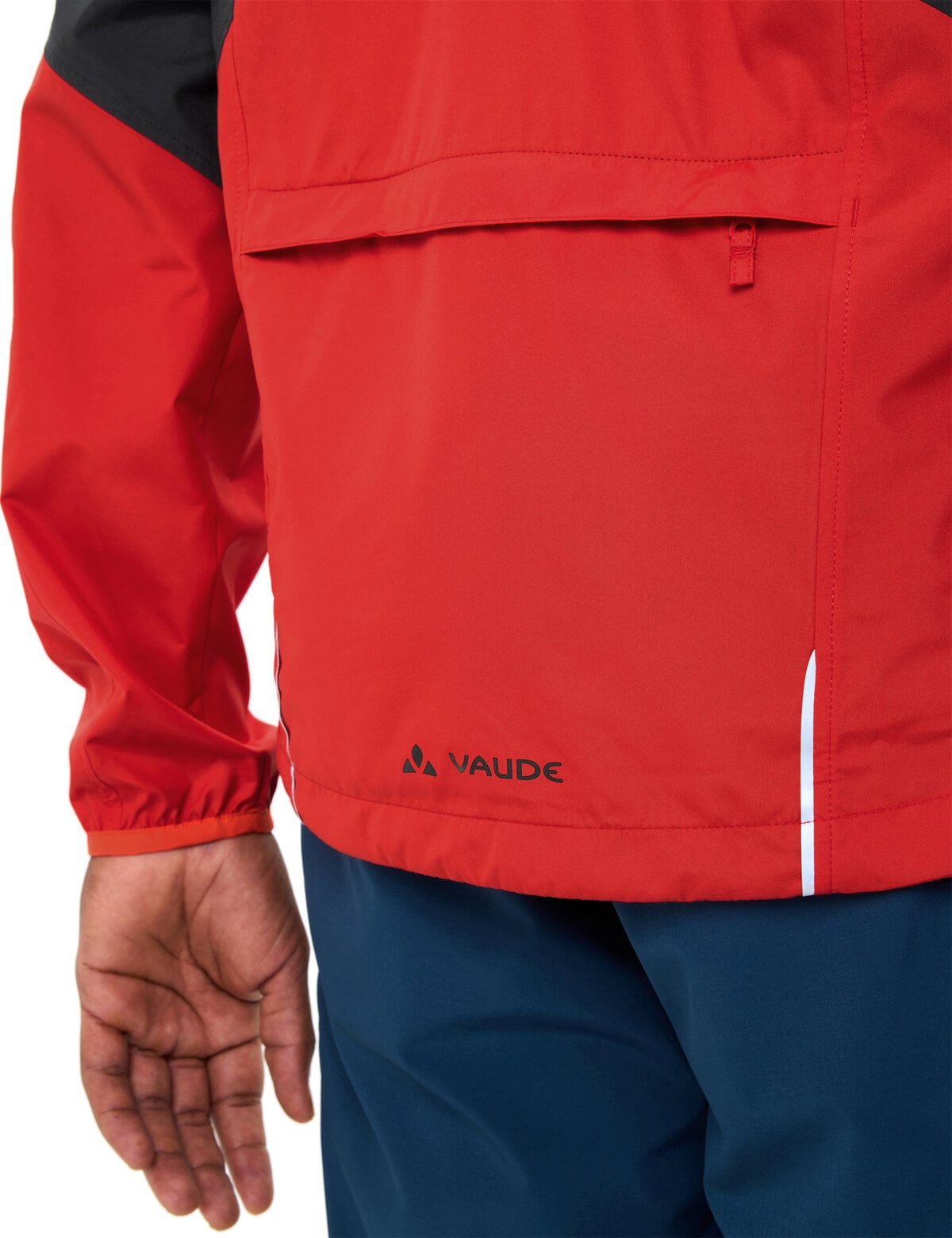 VAUDE Fahrradjacke »Men's Dundee Classic ZO Jacket« ohne Kapuze für Radsport und Outdoor-Aktivitäten, winddicht, wasserabweisend