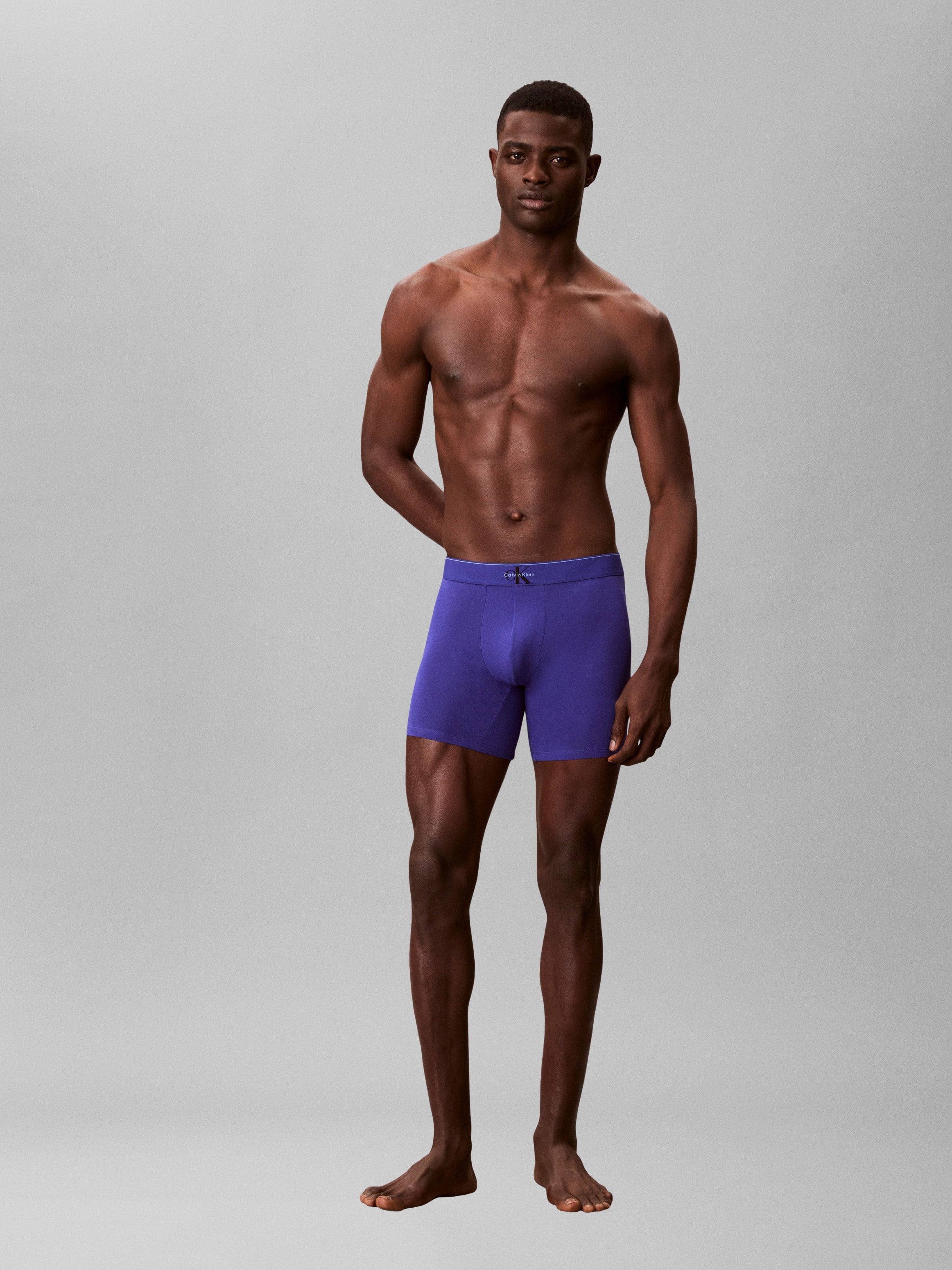 Calvin Klein Underwear Boxershorts »Boxer Brief 3PK« Packung, 3er-Pack,  Körpernahe Passform mit elastischem Bund