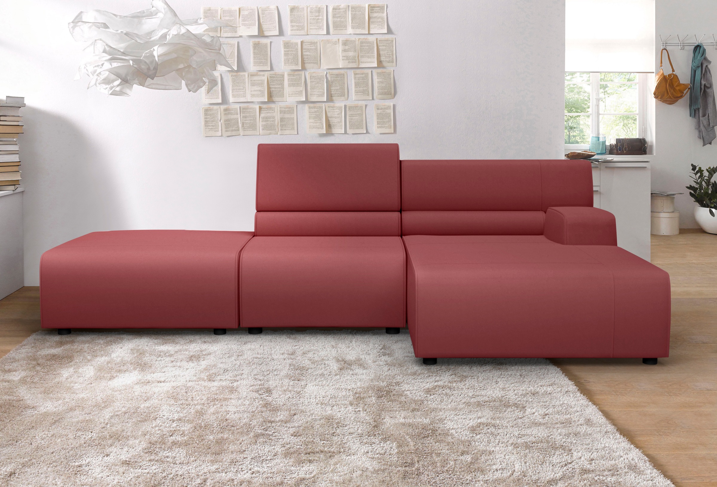 Egoitaliano Ecksofa »Babouche, Designsofa mit außergewöhnlichem Sitzkomfort zum Wohlfühlen«