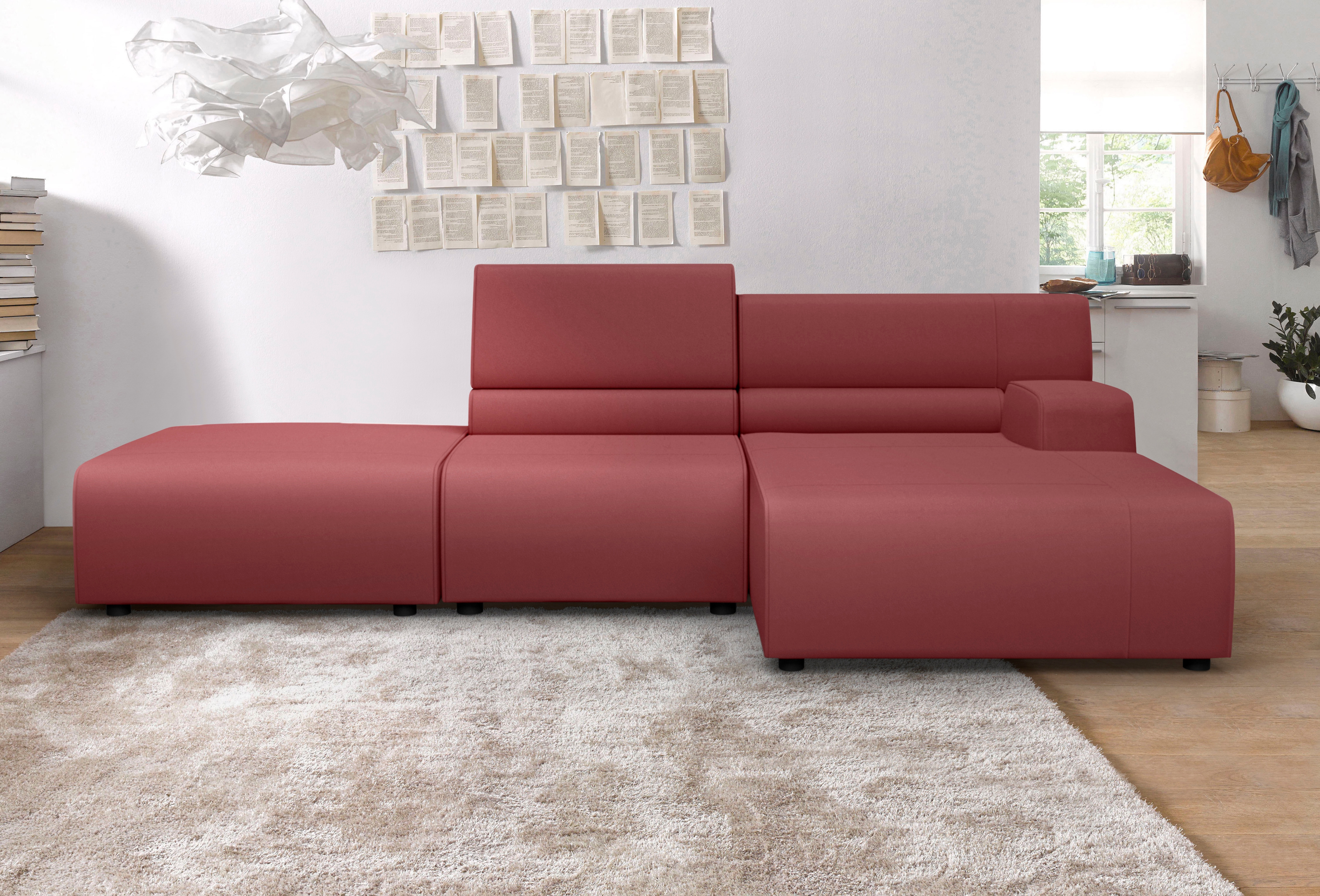 Egoitaliano Ecksofa "Babouche, Designsofa mit außergewöhnlichem Sitzkomfort zum Wohlfühlen"
