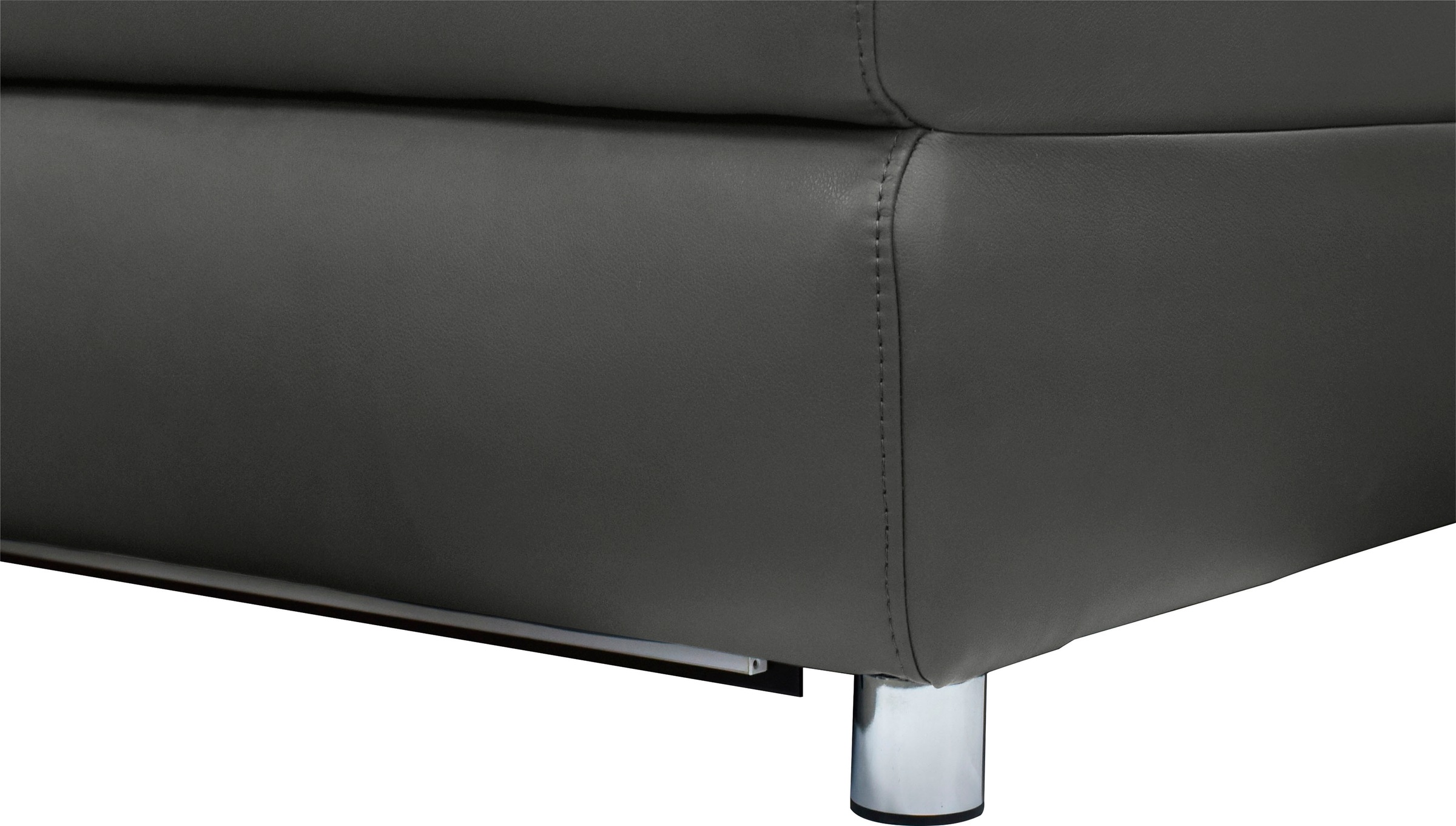 Places of Style 2-Sitzer »Pareli 172cm, manuelle u. elektr. Relaxfunktion«, USB, Kopfteil-Verstellung, LED, in Echtleder, Kunstleder, Web