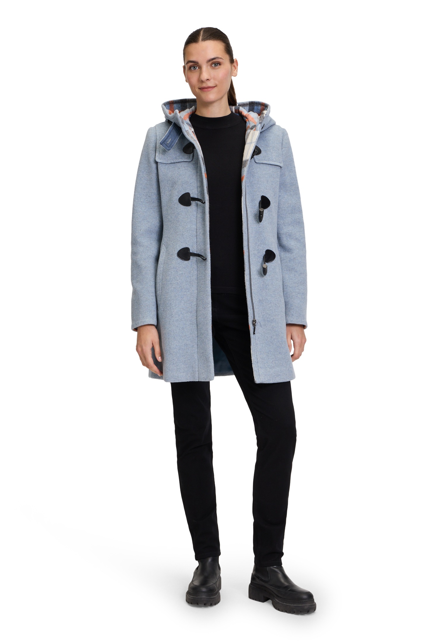 Gil Bret Outdoorjacke »Gil Bret Damen Dufflecoat mit Kapuze«, mit Kapuze